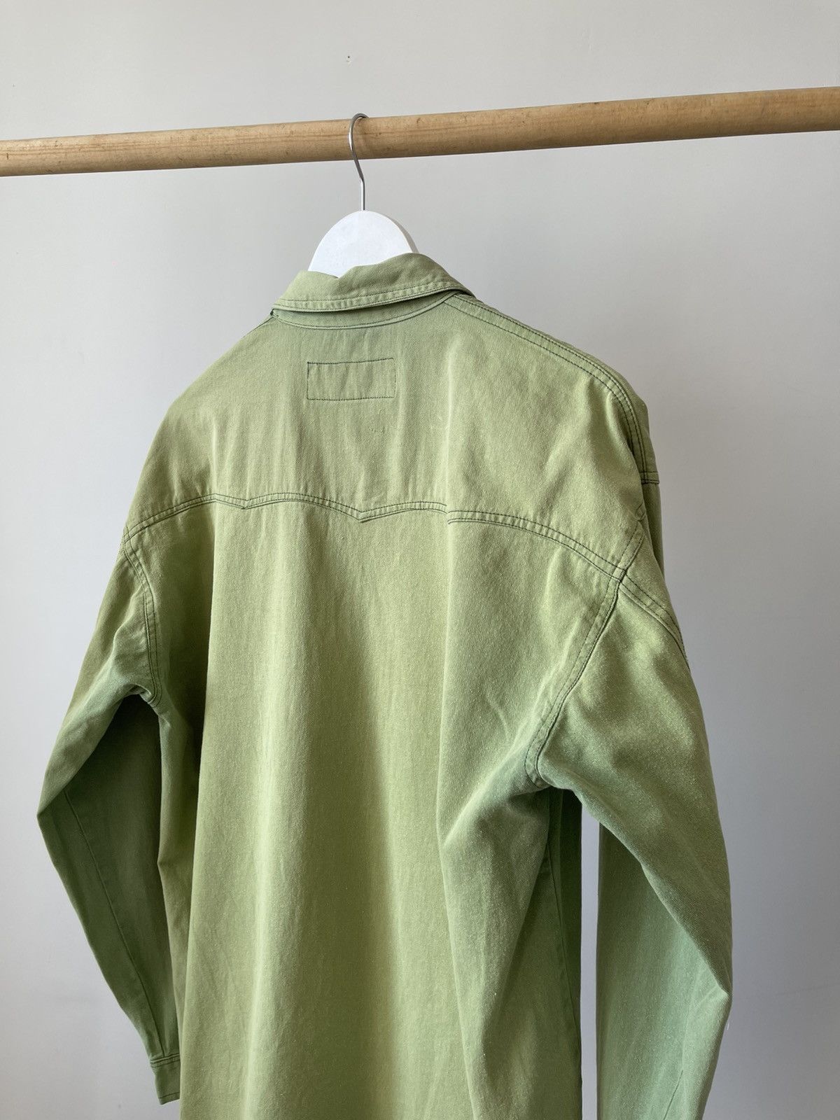 Levi's Crazy SunFaded Vintage Levi's Red Tab Pearl Snap Shirt Size US L / EU 52-54 / 3 - 11 Thumbnail