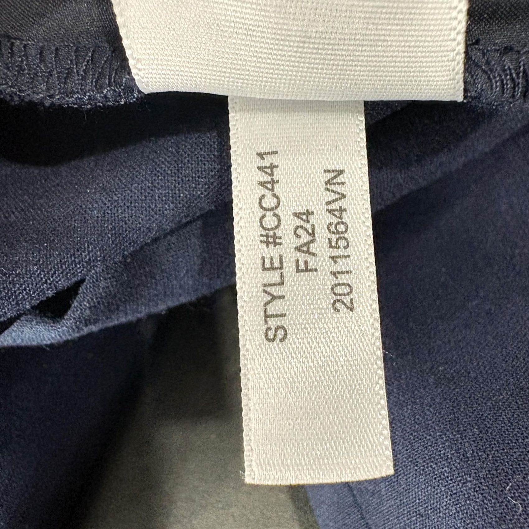 J.Crew J.CREW Dress Pants Womens 10 Blue Straight Leg Twill Pockets Zip Flat Front Workwear Business Modern Classic Mens Womens Girl Boy Size 32" / US 10 / IT 46 - 5 Thumbnail