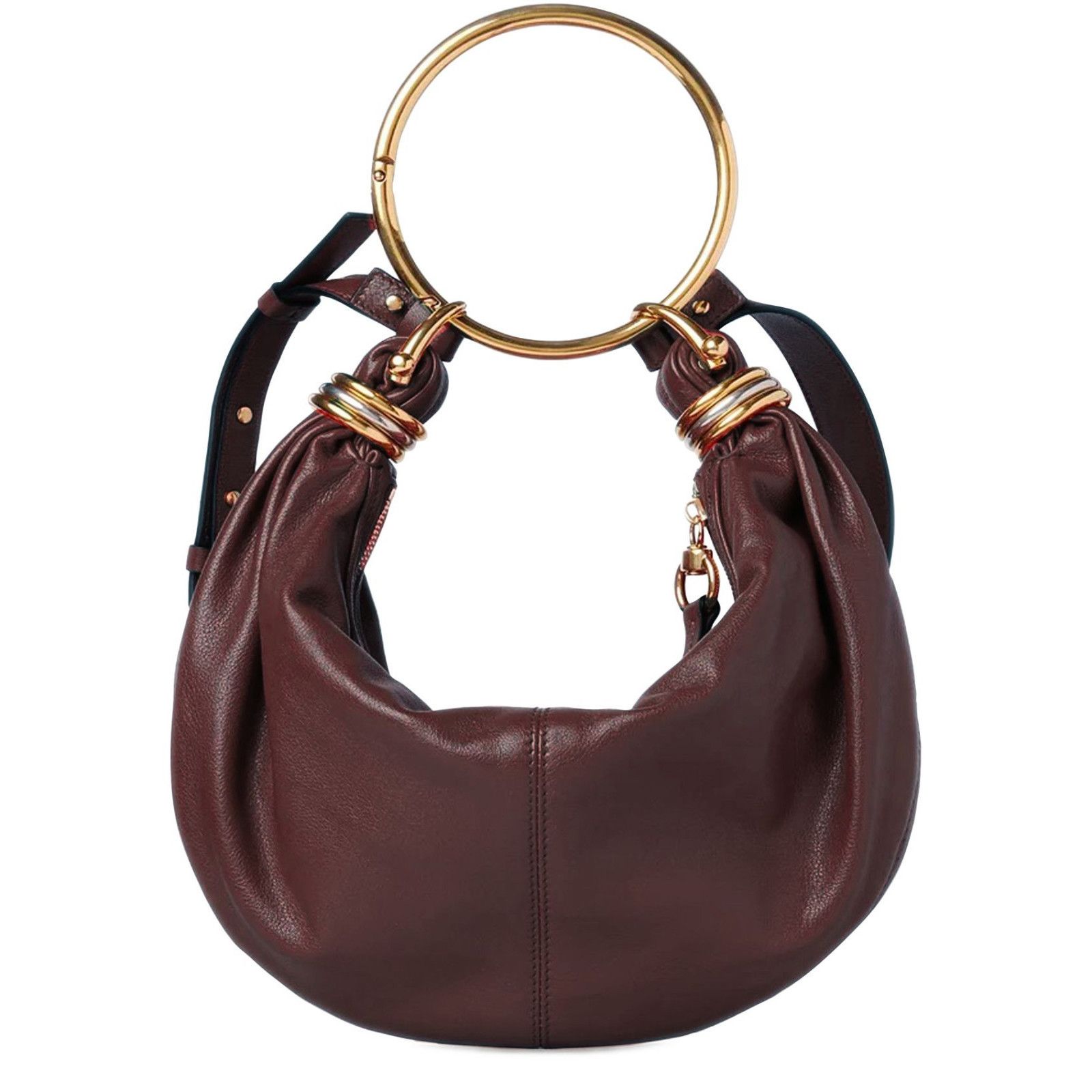 Chloe Chloe Bracelet Grenat Leather Shoulder Bag New Size ONE SIZE - 1 Thumbnail