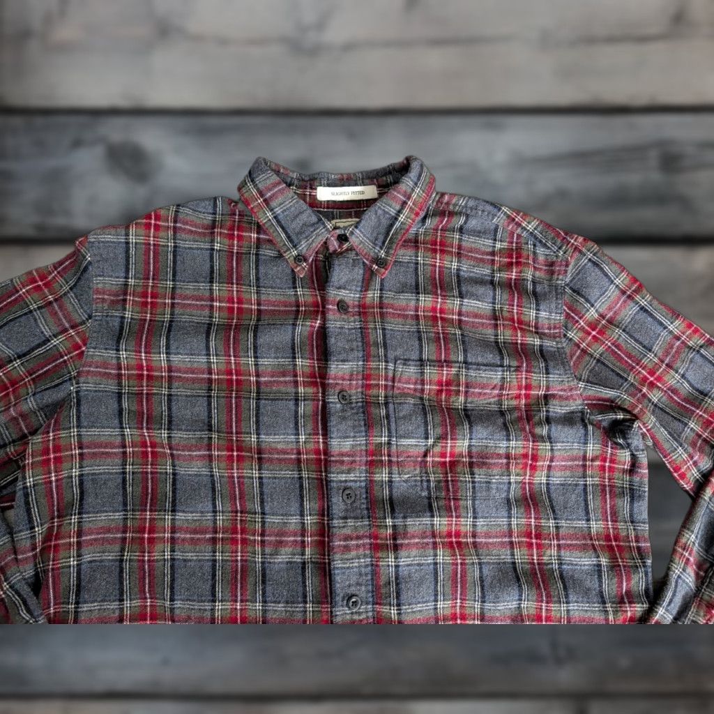 Vintage LL Bean Button-Up Shirt Men Large L Flannel Plaid Soft Long Sleeve Casual Workwear Size US L / EU 52-54 / 3 - 1 Thumbnail