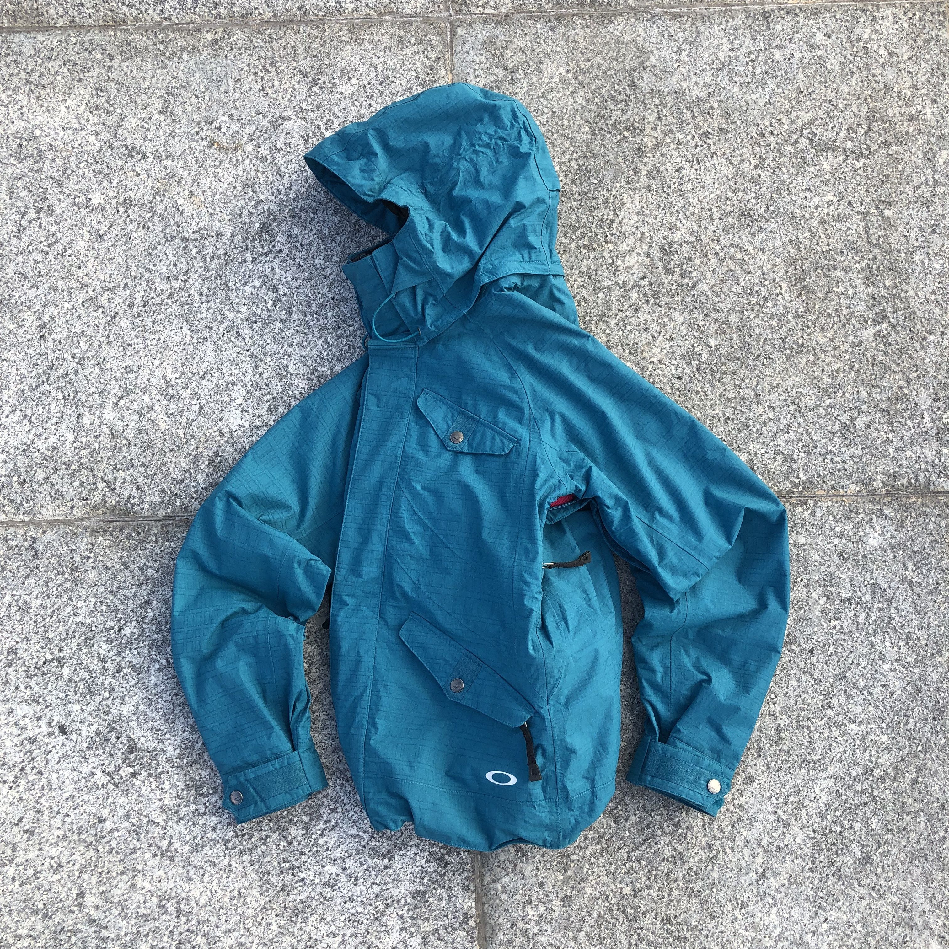 Oakley 00s Oakley Technical Ski Jacket Teal Blue Magnetic Closure Size US XS / EU 42 / 0 - 10 Thumbnail