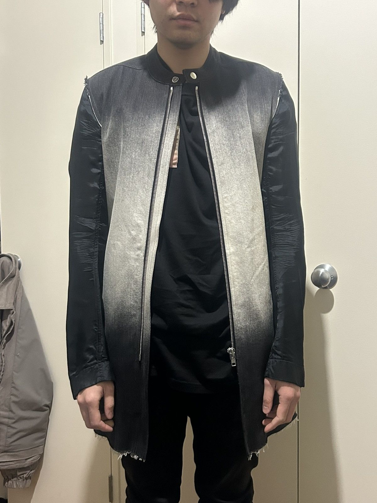Rick Owens Rick Owens S/S 2016 Denim Coat Size US S / EU 44-46 / 1 - 9 Thumbnail