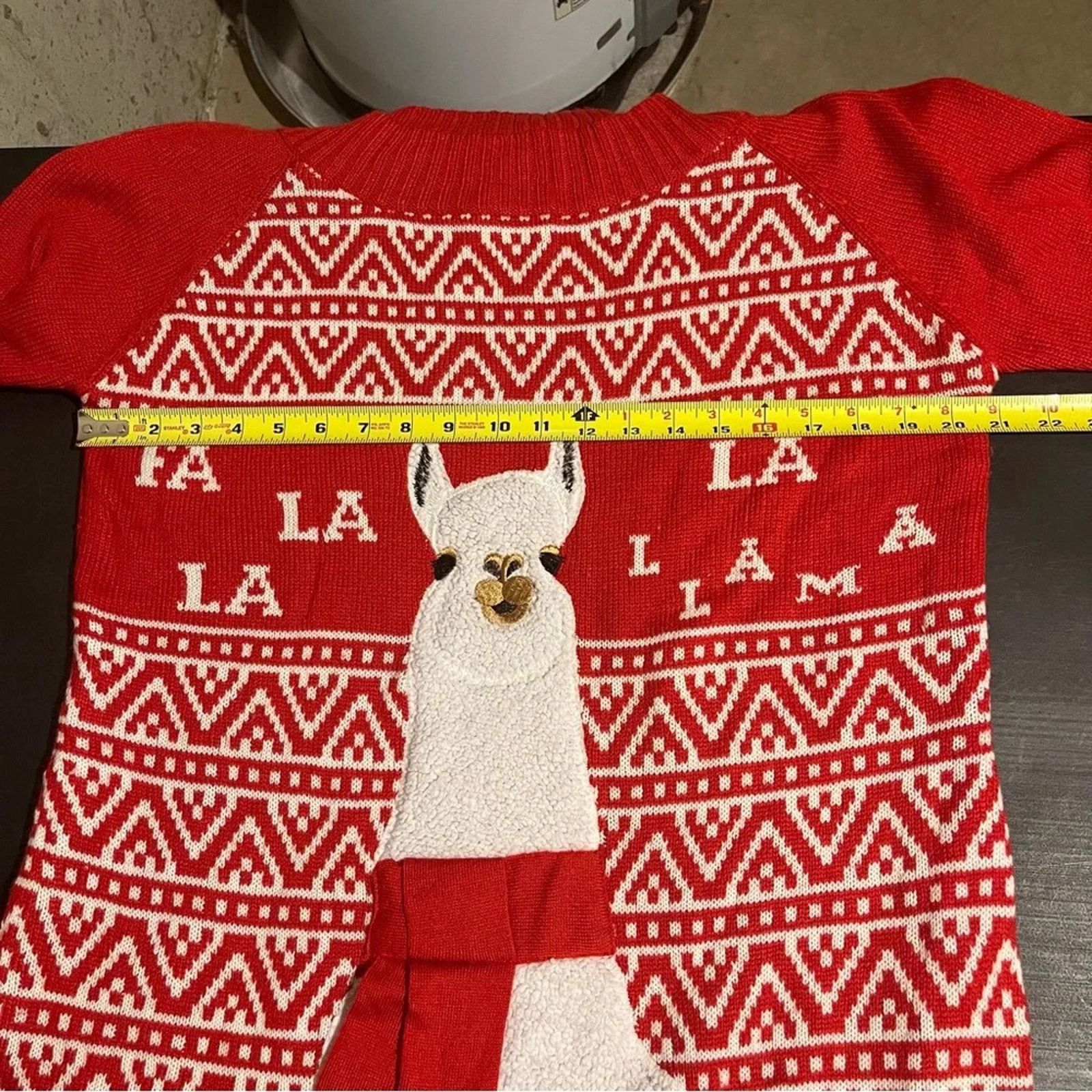 Other Holiday Time Llama Ugly Christmas Sweater Women’s Sz Large Size L / US 10 / IT 46 - 5 Thumbnail