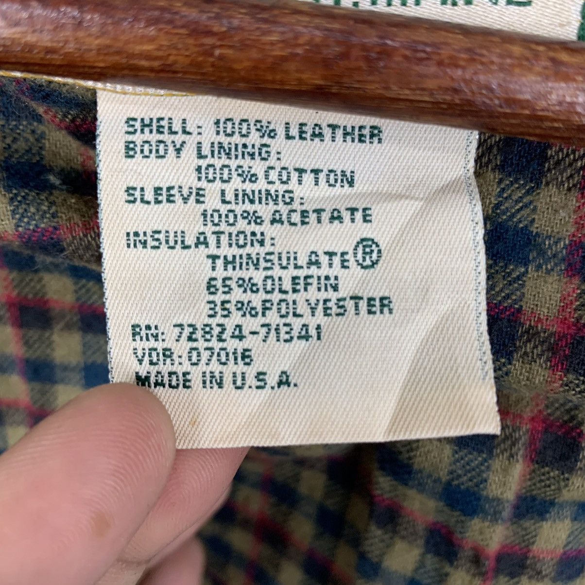 L.L. Bean Vintage L.L Bean Leather Jacket Size US L / EU 52-54 / 3 - 7 Thumbnail