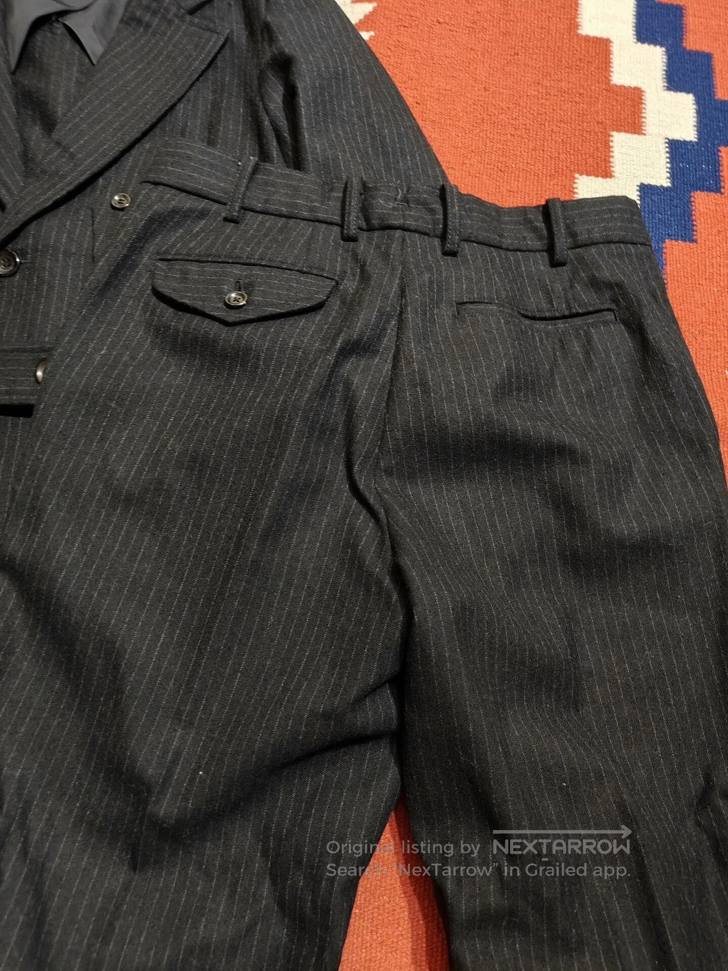 Stevenson Overall Co. Stevenson Men's Vintage Wool Suit Set. Size US M / EU 48-50 / 2 - 5 Thumbnail