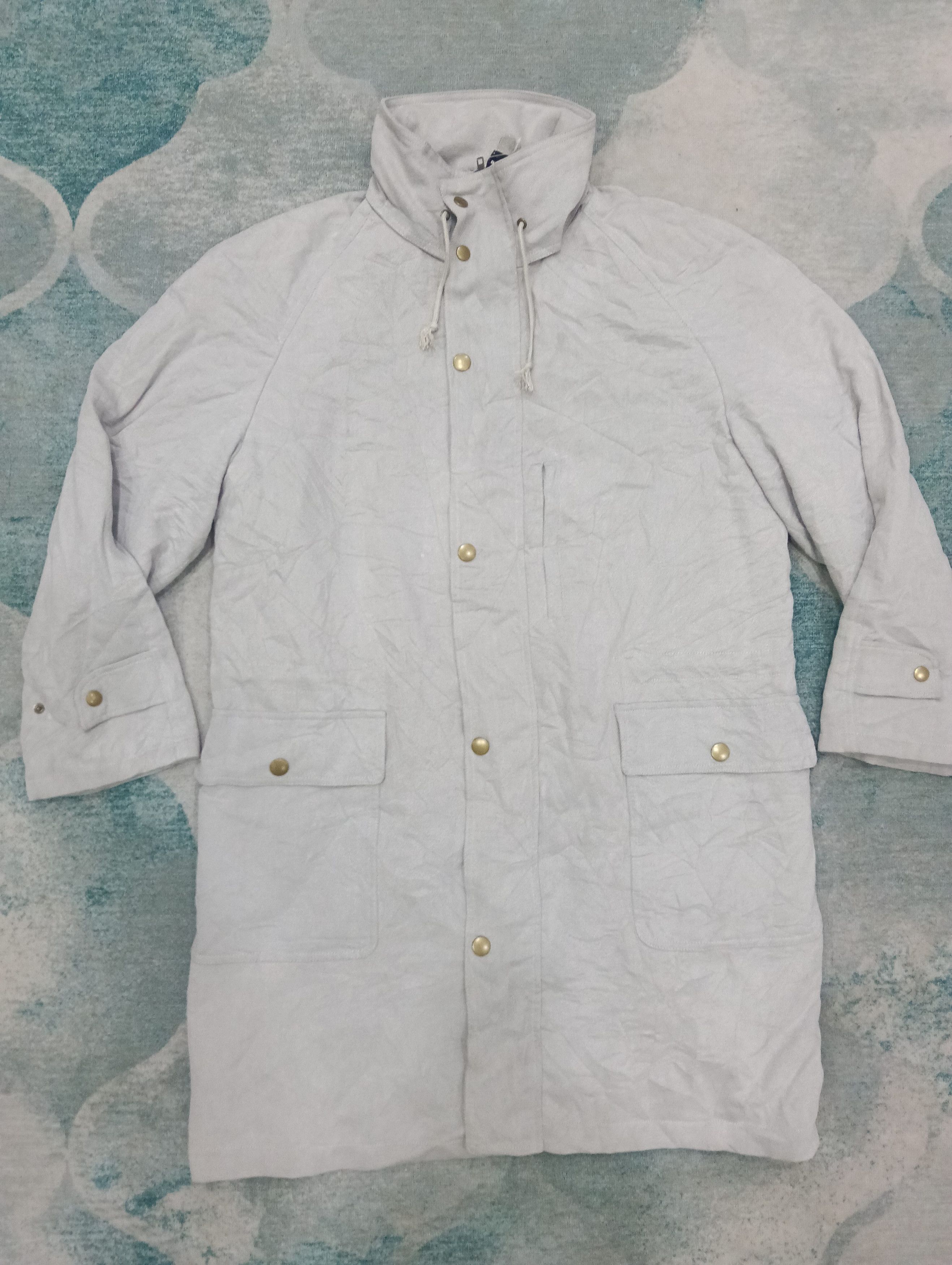 Balenciaga Vintage Balenciaga Parka Jacket Size US L / EU 52-54 / 3 - 3 Thumbnail