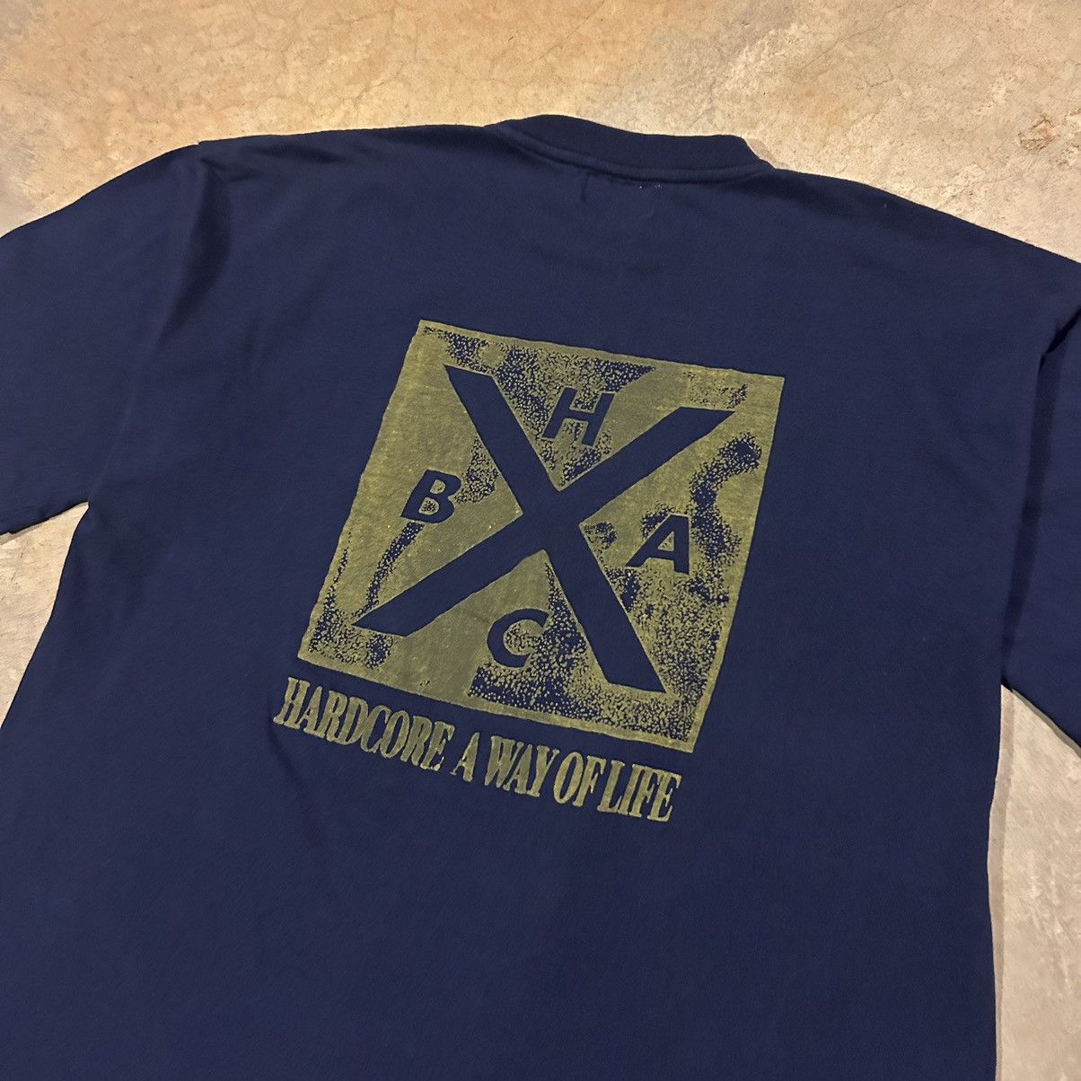 Band Tees × Vintage Crazy Vintage 90s Mele Marce Records Music Label Tee Grunge Size US XL / EU 56 / 4 - 5 Thumbnail