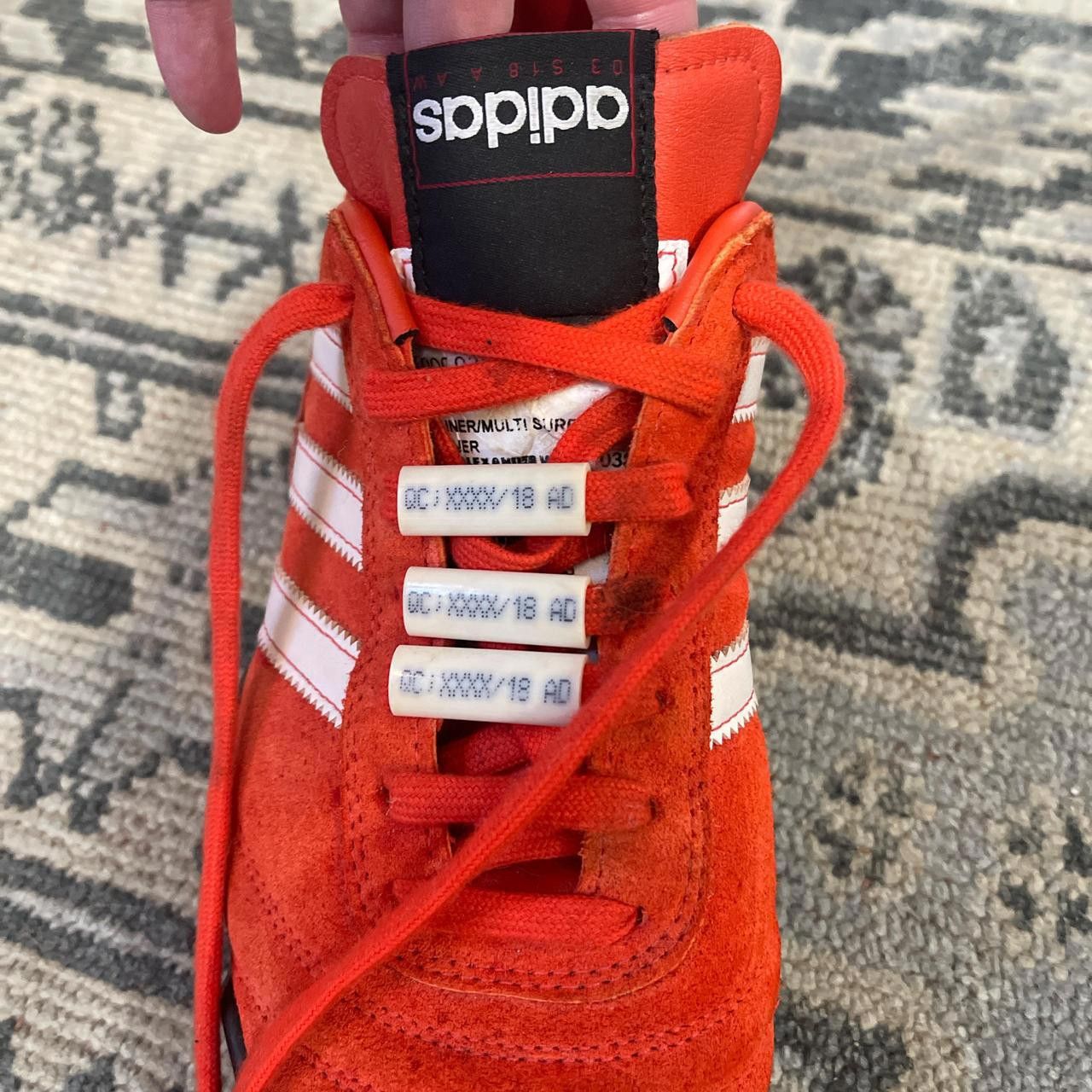 Adidas Adidas Orange Superstar Sneakers -Alexander Wang Size US 7.5 / EU 40-41 - 2 Thumbnail
