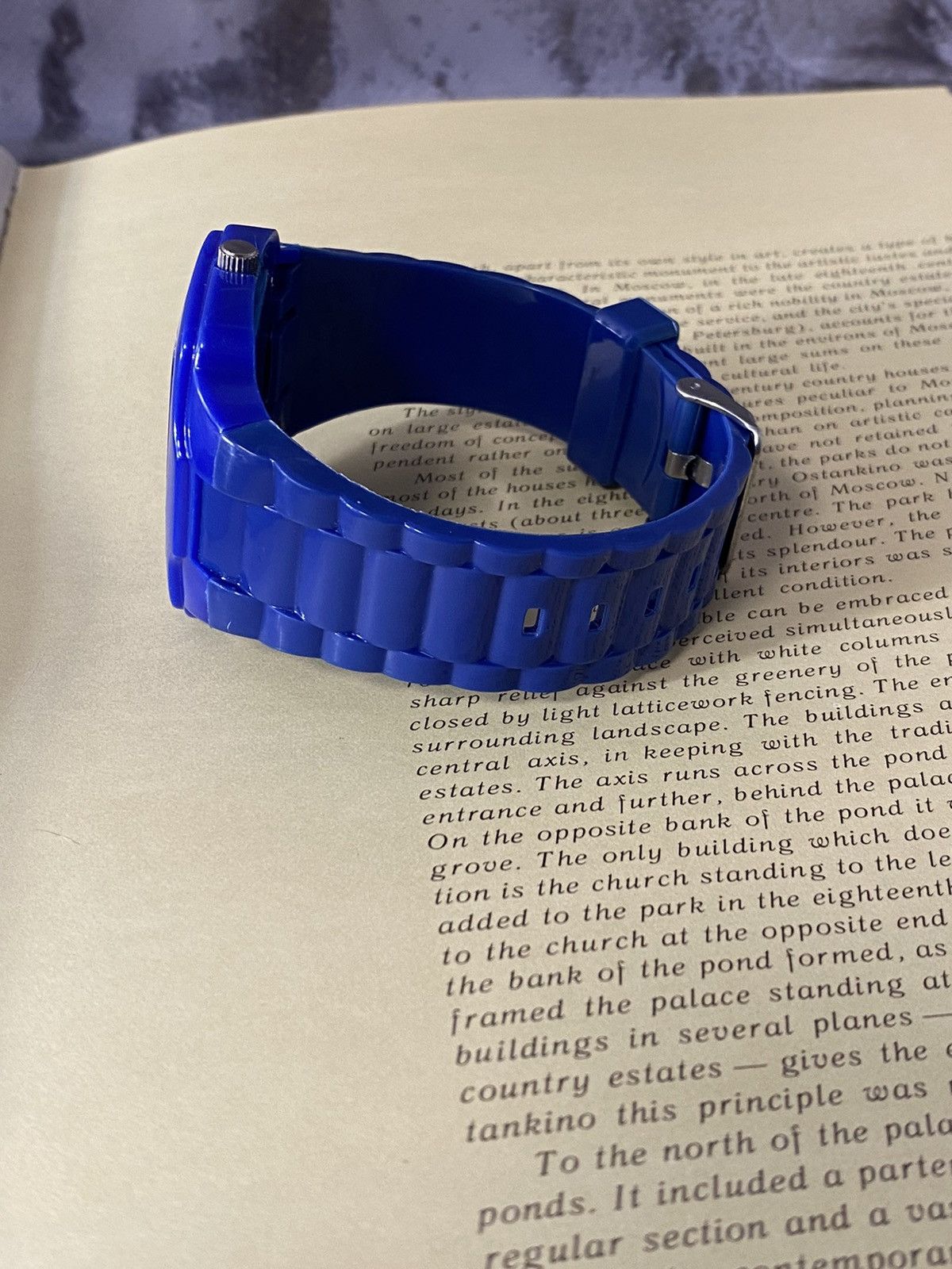 Jewelry Vintage Nixon Time Teller P Blue Watch Size ONE SIZE - 7 Thumbnail