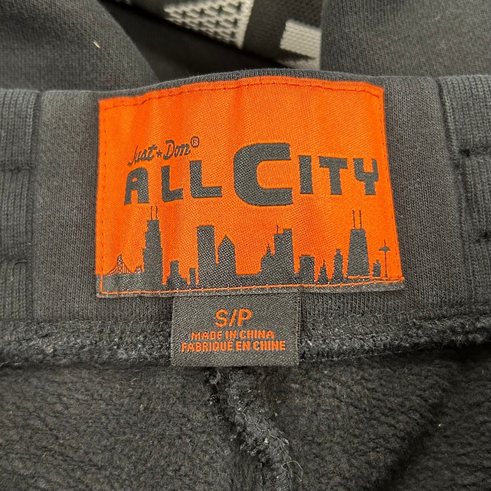 Just Don ALL CITY Just Don Logo Sweatpants BLACK Size Small S B20 Size US 30 / EU 46 - 5 Thumbnail