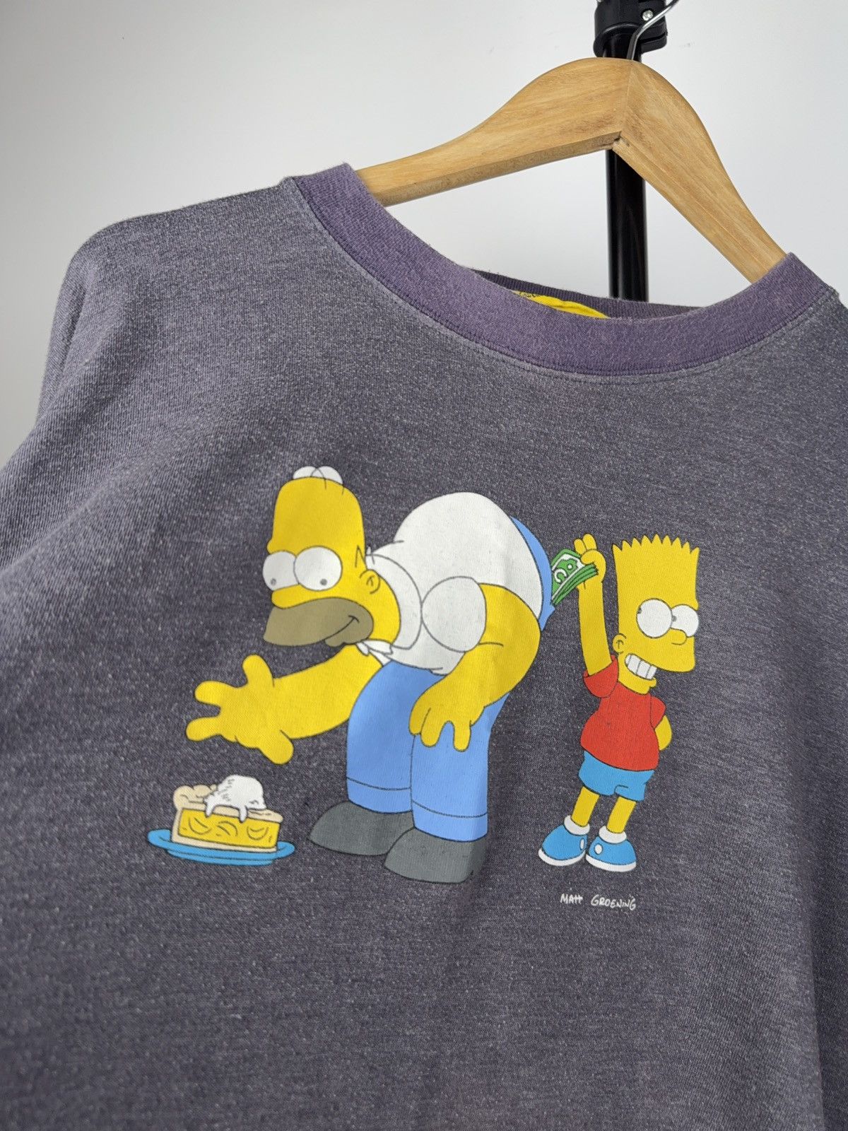Cartoon Network × The Simpsons × Vintage Vintage 00s The Simpsons Bart 2001 Sex Porn Logo T-shirt Size US M / EU 48-50 / 2 - 2 Thumbnail