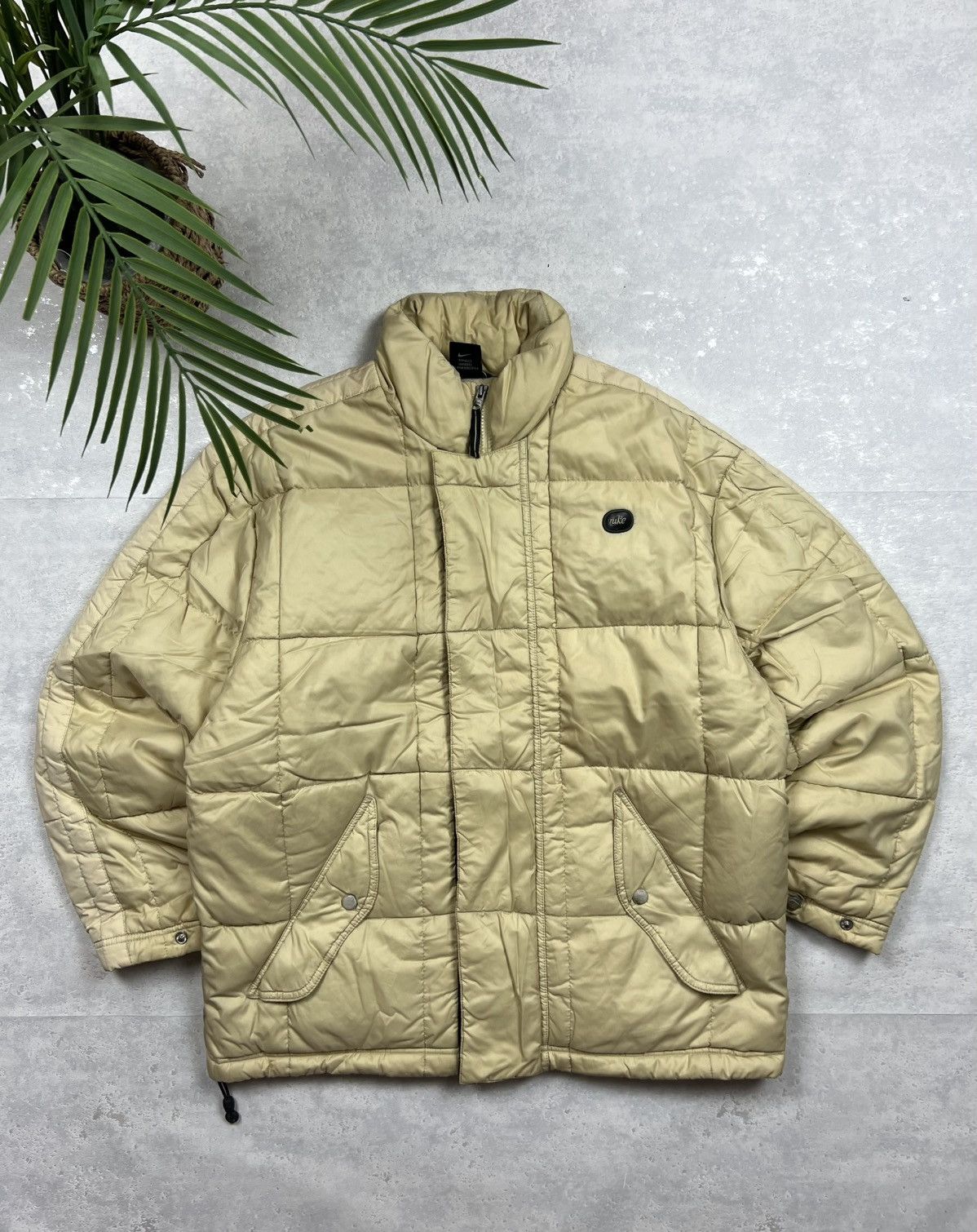 Nike 90s Nike Retro Logo Vintage Y2K Gorpcore Puffer Down Jacket Size US M / EU 48-50 / 2 - 1 Thumbnail
