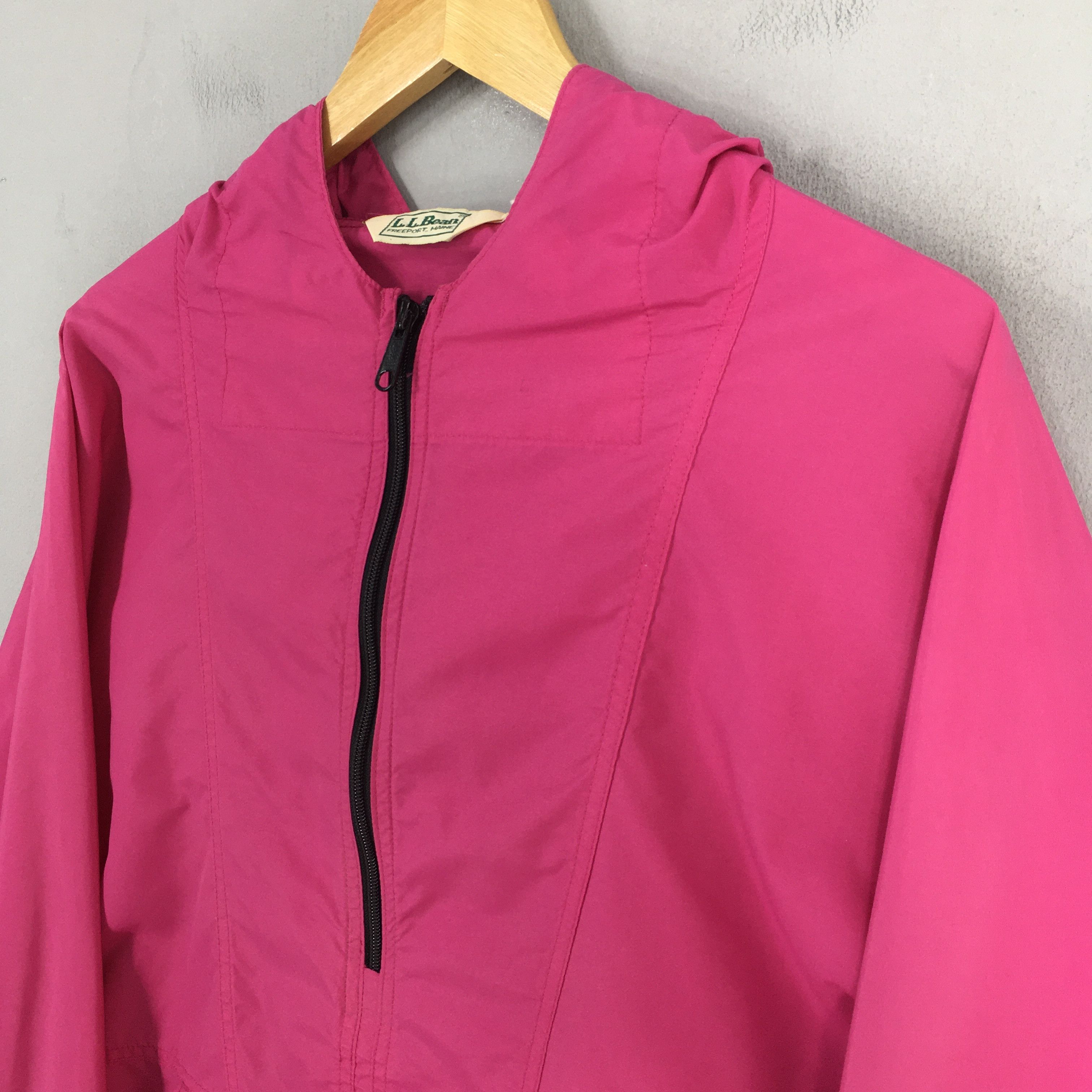 L.L. Bean Vintage LL Bean Anorak Pink Hoodie Jacket XLarge Size US XL / EU 56 / 4 - 3 Thumbnail