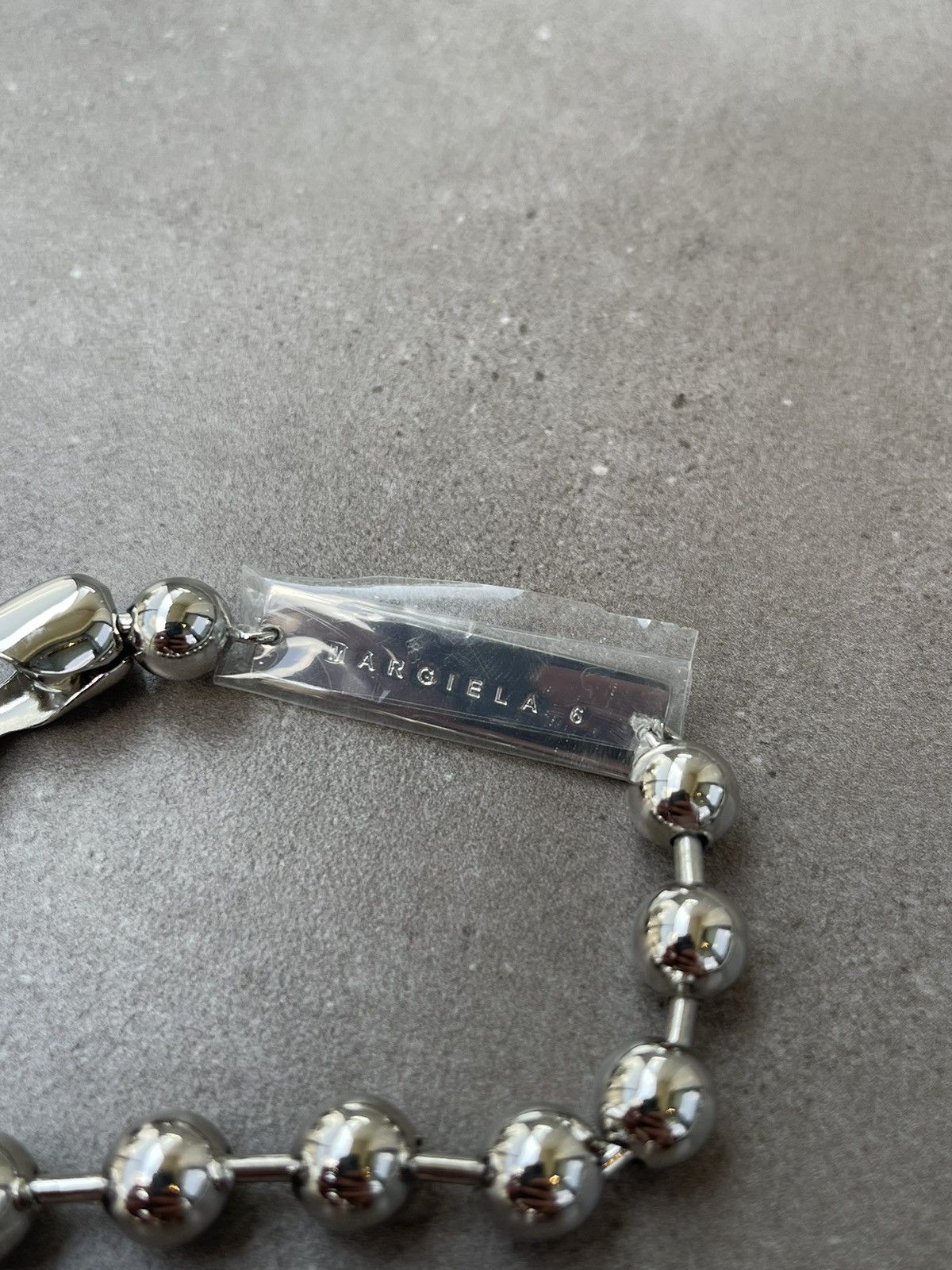 Maison Margiela !DS! SS22 Maison Margiela Polished Palladio Bracelet. Size ONE SIZE - 13 Thumbnail