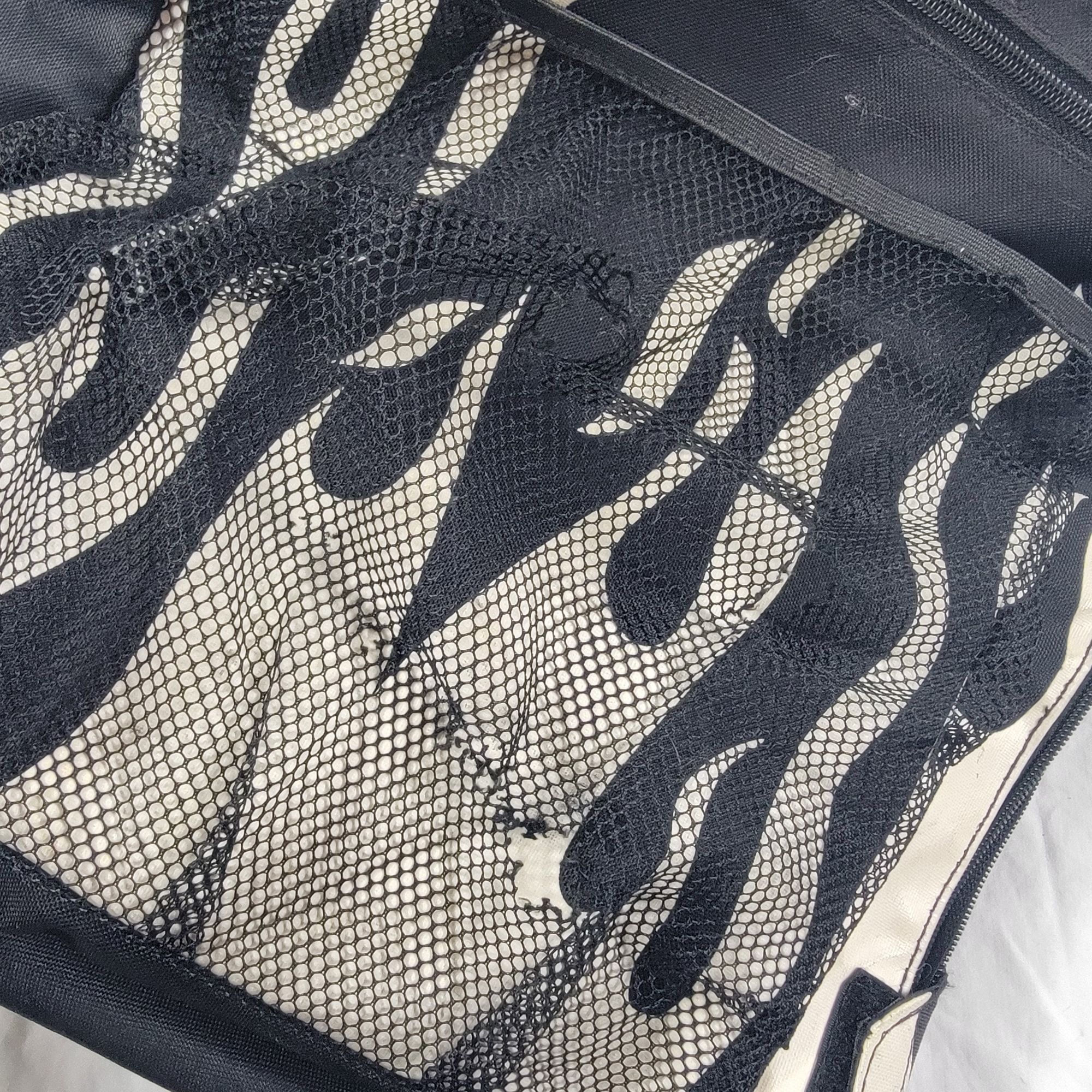 Other Zuca Black White Flame Design Insert Bag With Mesh Pockets T Size ONE SIZE - 6 Thumbnail