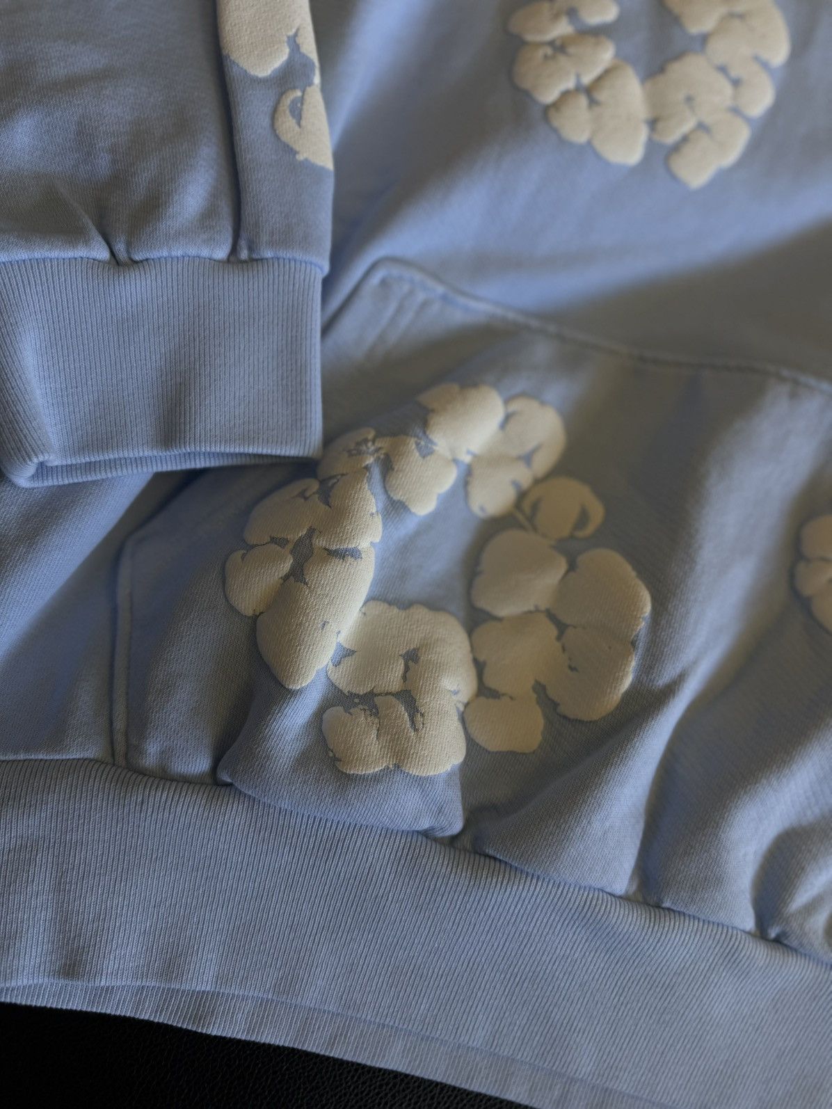 DENIM TEARS Denim Tears Cotton Wreath Hoodie Size Small Blue (NEW) Size US S / EU 44-46 / 1 - 5 Thumbnail