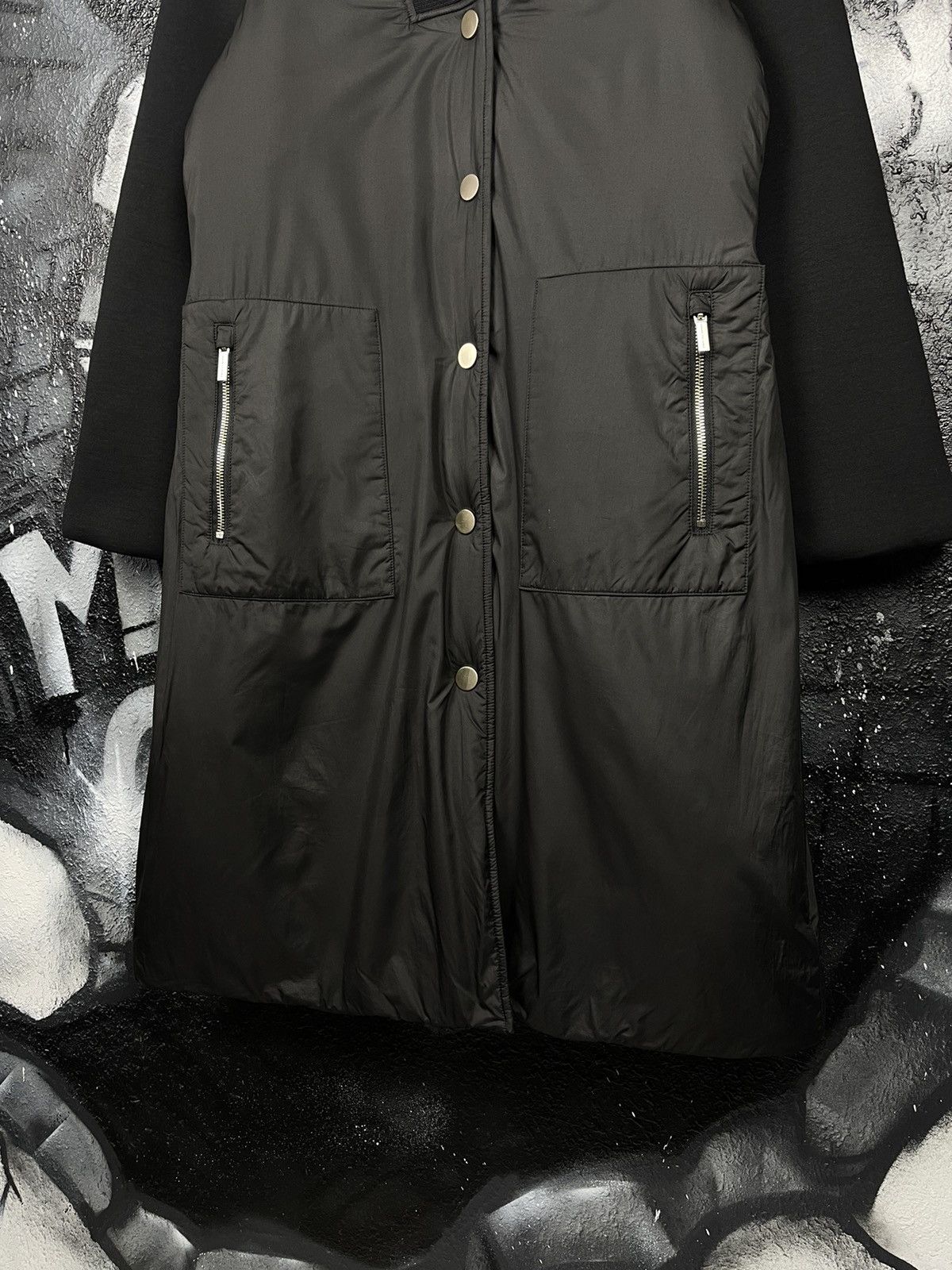 Armani Exchange Armani Exchange Black Long Puffer Coat Women’s Size M Size M / US 6-8 / IT 42-44 - 4 Thumbnail