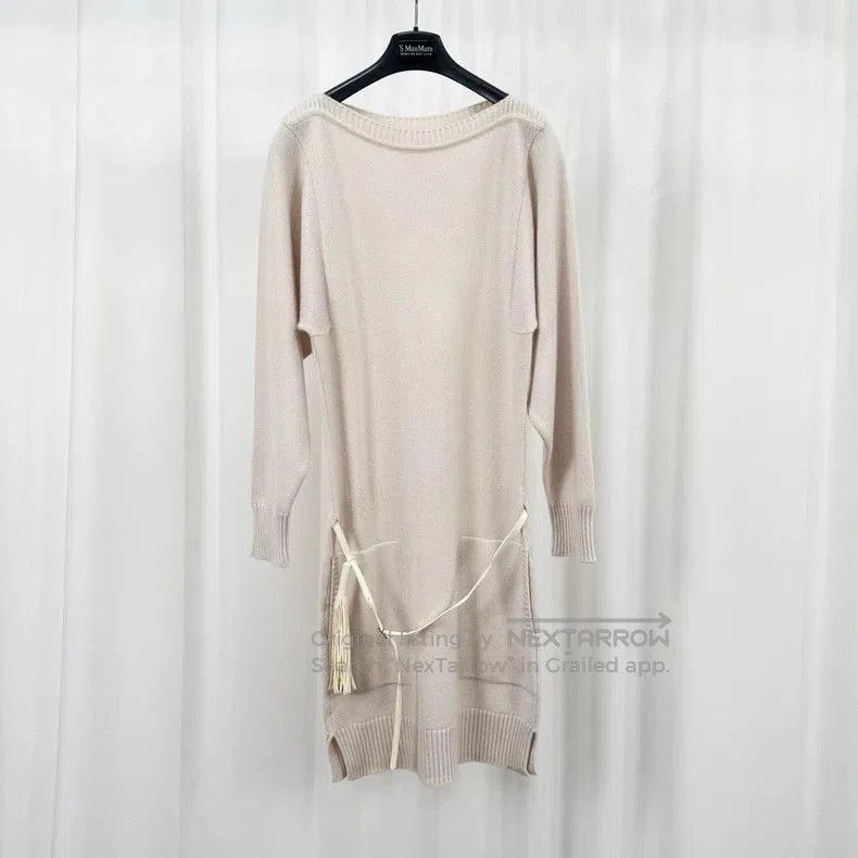 Hermes Hermes Wool Knit Fringe Belt Dress. Size M / US 6-8 / IT 42-44 - 1 Thumbnail
