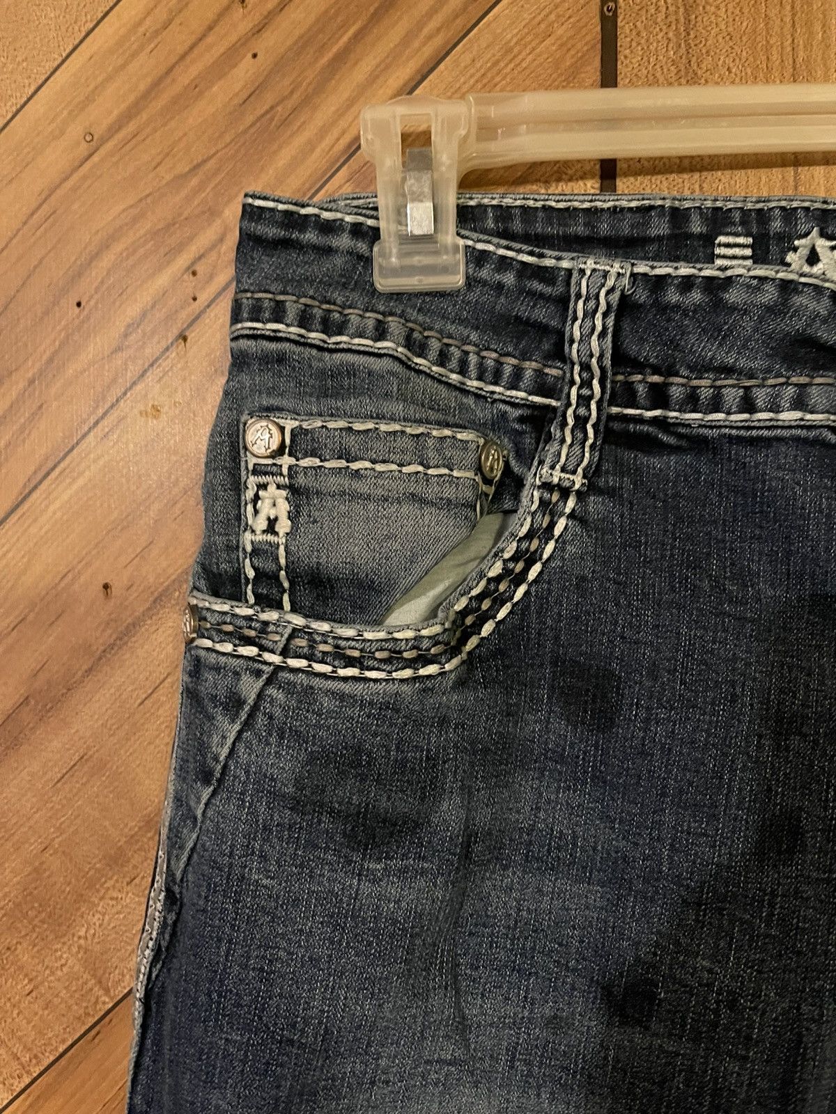 Other Answer Me Men’s 38 X 32 Straight Fit Blue Denim Jeans Size US 38 / EU 54 - 5 Thumbnail