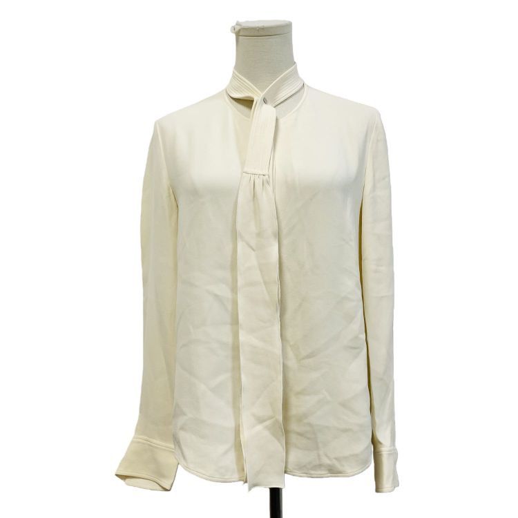 Louis Vuitton Louis Vuitton Silk Tie-Neck Blouse Size 36 Size XS / US 0-2 / IT 36-38 - 1 Thumbnail