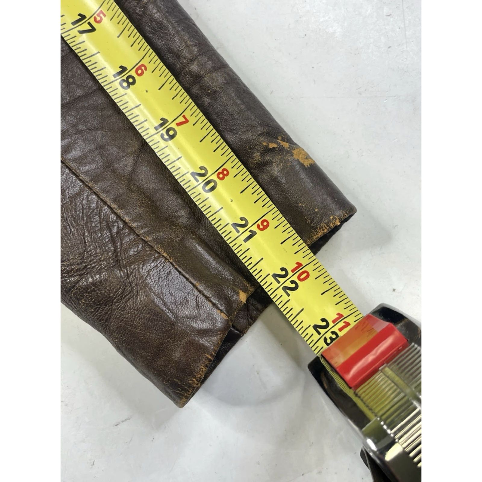 Vintage VINTAGE Leather Jacket Brown Women's Cropped Moto Style Size S 36 Brown Motorcycle Jacket Womens Size S / US 4 / IT 40 - 6 Thumbnail