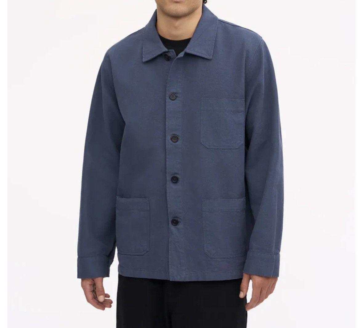 Colorful Standard Colorful Standard Organic Work Pre Washed Lava Gray Jacket Size US M / EU 48-50 / 2 - 13 Thumbnail