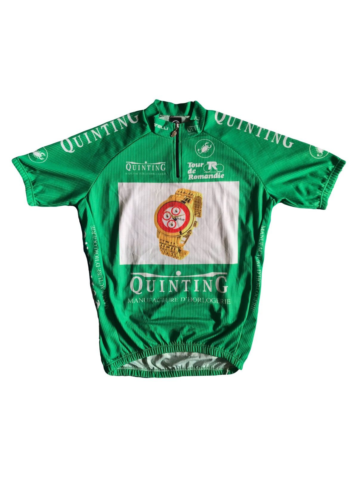 Other VINTAGE CASTELLI TOUR QUINTING WATCHES CYCLING JERSEY Size US L / EU 52-54 / 3 - 1 Thumbnail