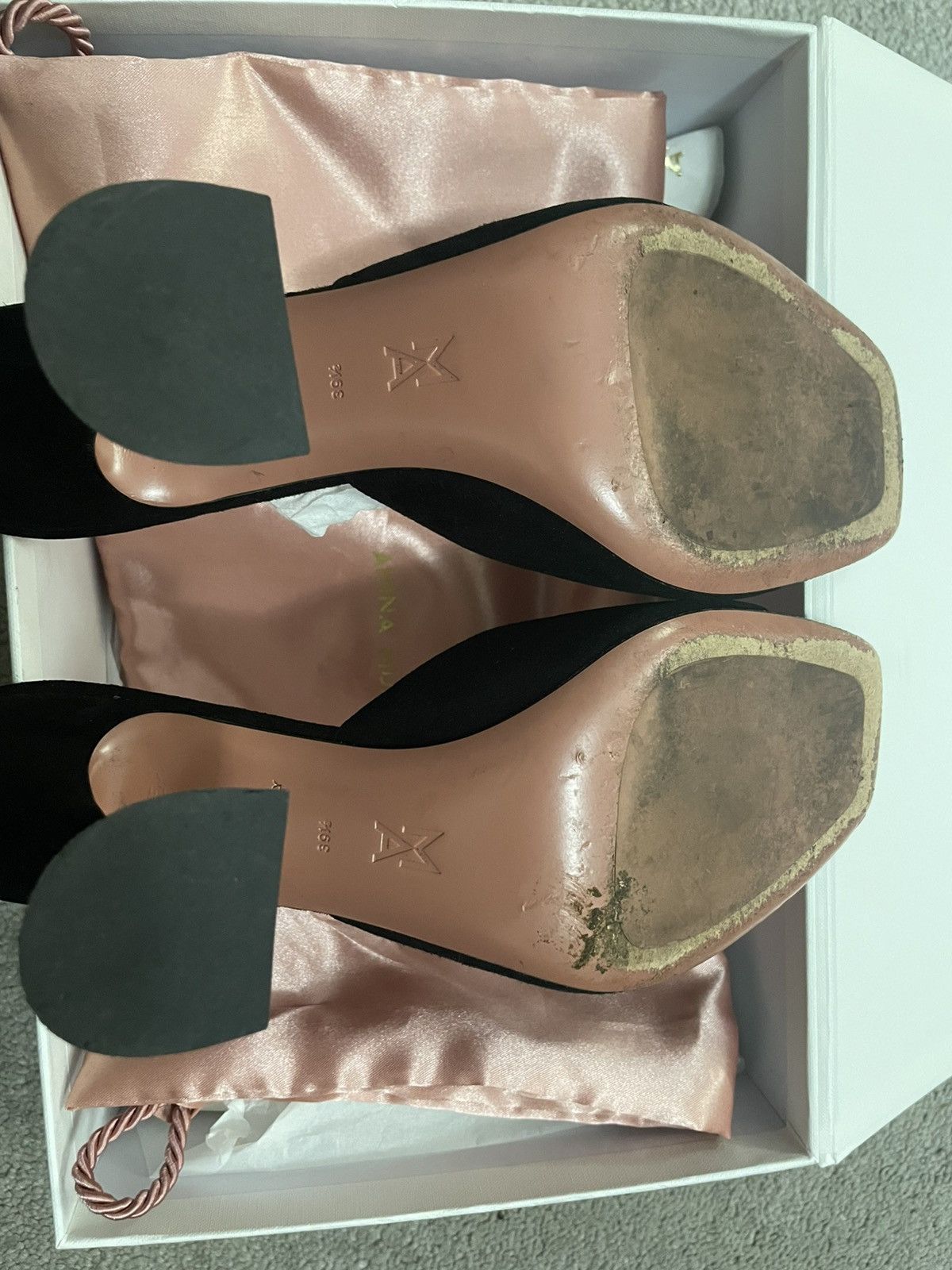 Amina Muaddi AMINA MUADDI LUPITA SLIPPER Size US 9.5 / IT 39.5 - 4 Thumbnail