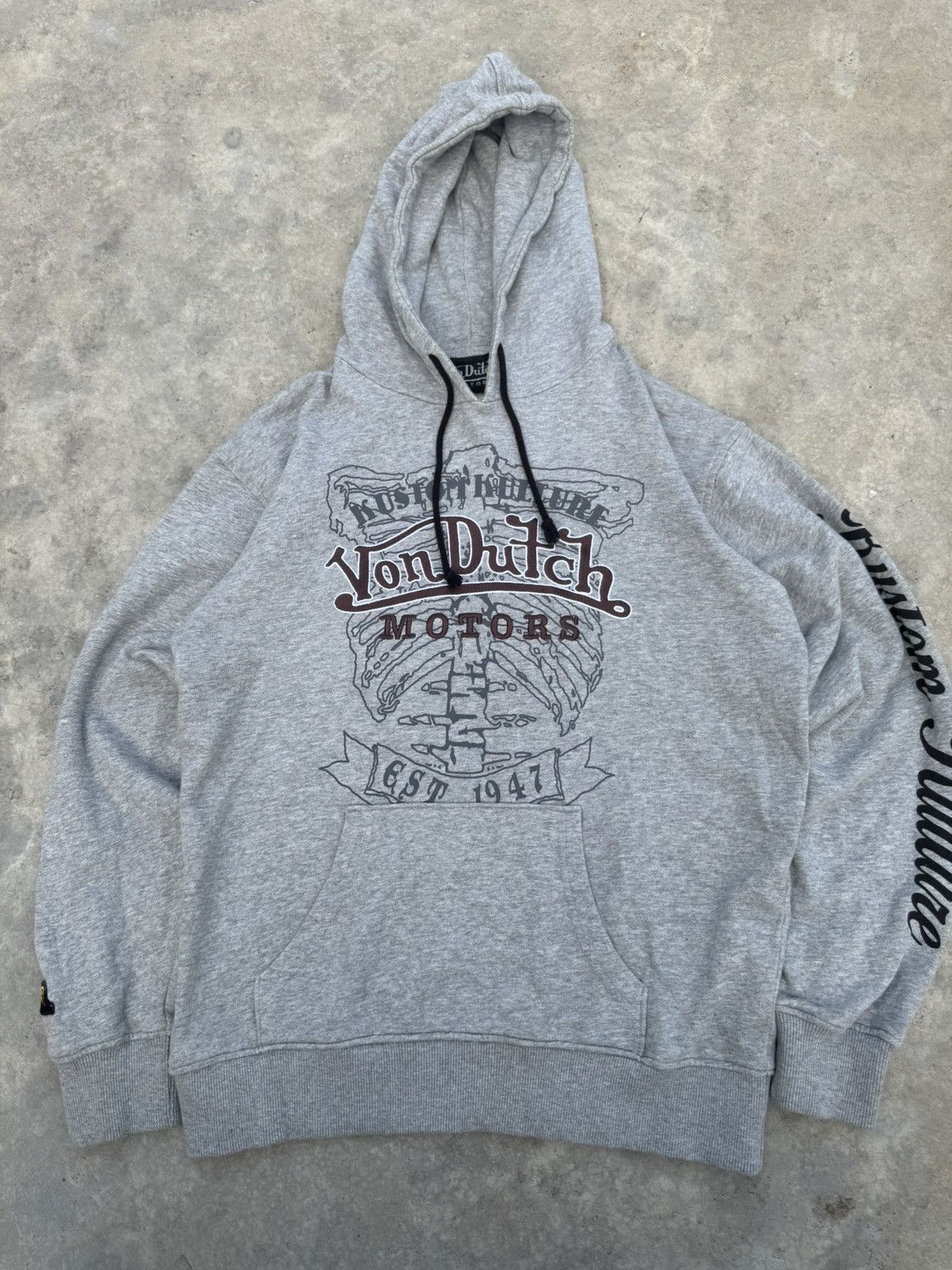 Von Dutch Von Dutch Vintage Rare Hoodie Y2K Size US L / EU 52-54 / 3 - 1 Thumbnail