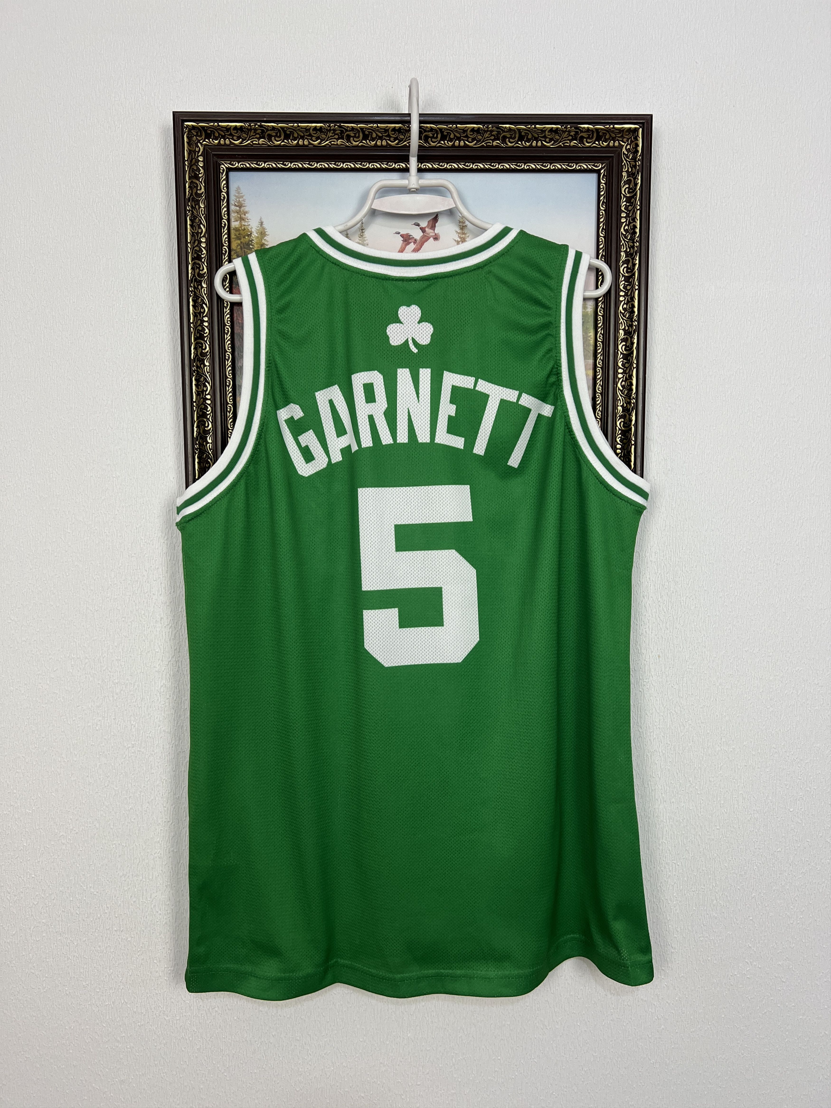 Champion Vintage 90's Garnett Boston Celtics NBA Jersey Trikot Rare Size US L / EU 52-54 / 3 - 8 Thumbnail