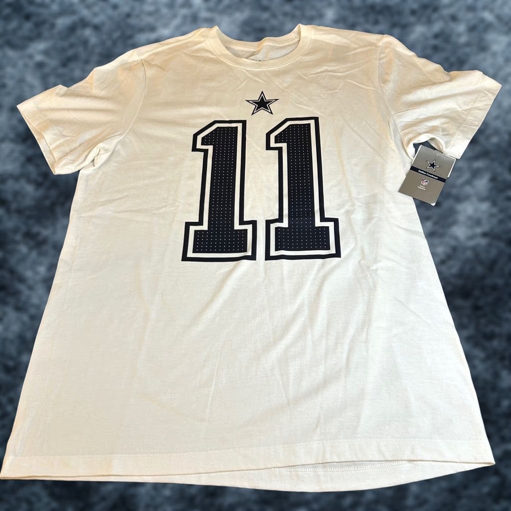 Nike Nike Dallas Cowboys NFL Parsons #11 T-Shirt White Mens Large NWT Size US L / EU 52-54 / 3 - 1 Thumbnail