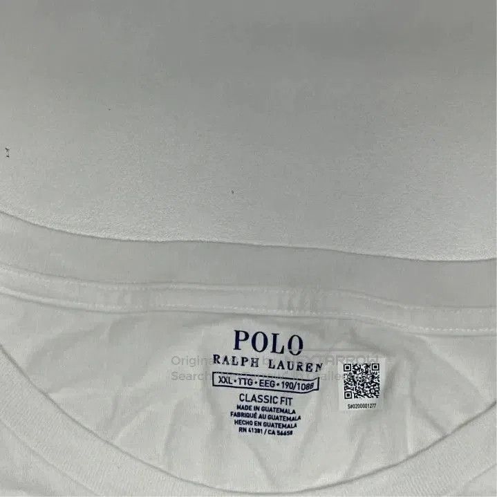 Polo Ralph Lauren Polo Ralph Lauren Logo Embroidered Crew Neck Short Sleeve T Size US XXL / EU 58 / 5 - 2 Thumbnail