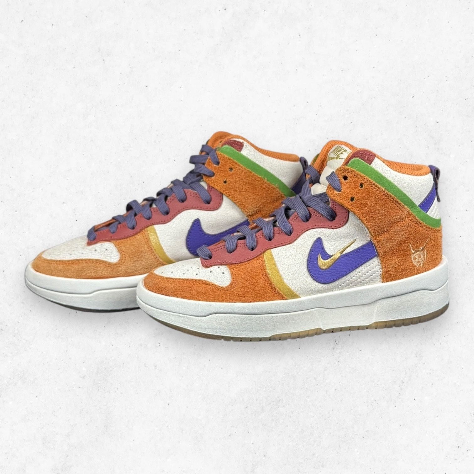 Nike Nike Dunk High Up Setsubun Sail Cinnabar Magma Sz 7.5 Size US 7.5 / IT 37.5 - 3 Thumbnail