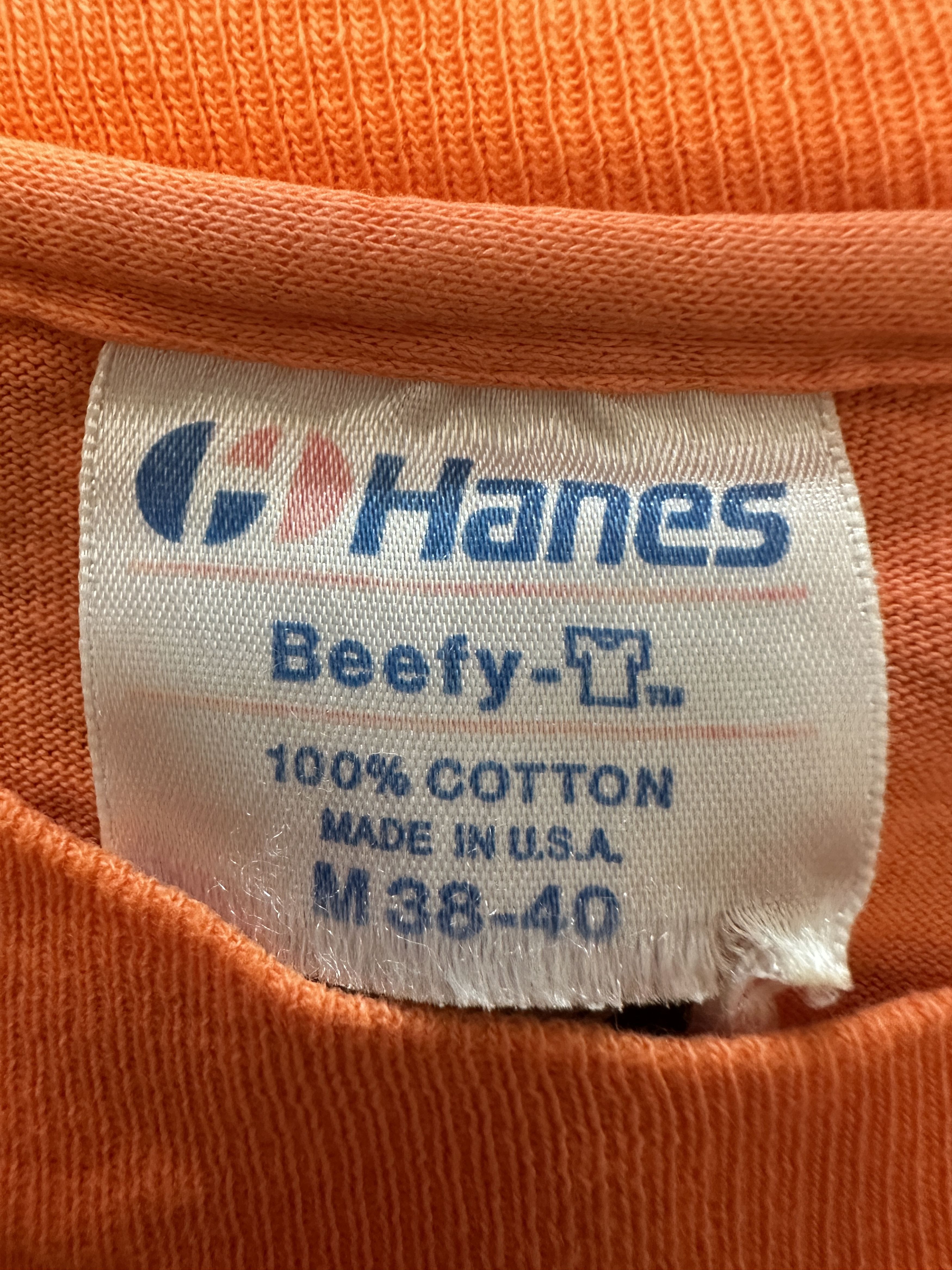 Hanes 80s Vintage Surf Tshirt - John's Surf Hawaii Size US M / EU 48-50 / 2 - 2 Thumbnail