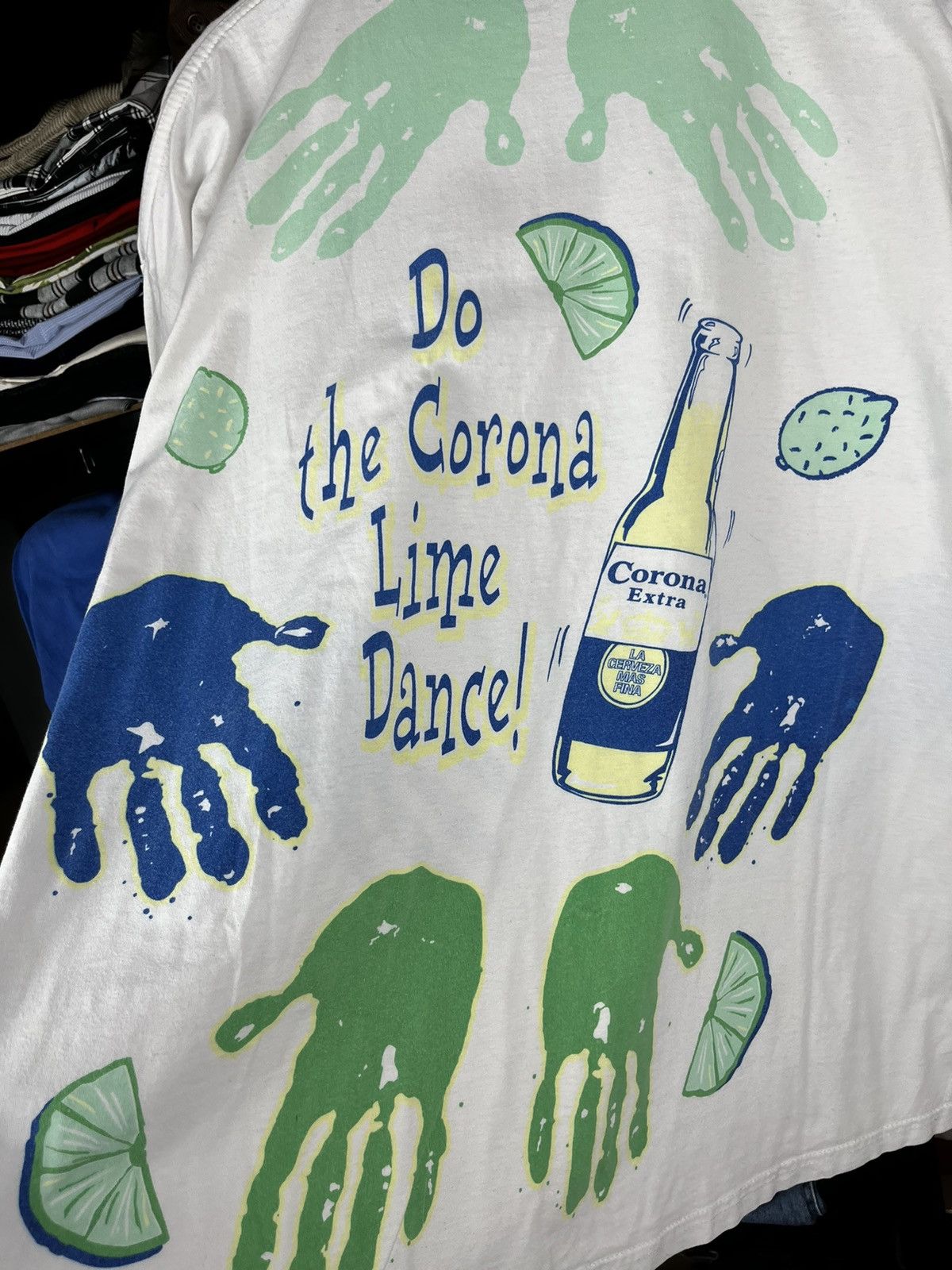 Vintage Corona Extre t shirt vintage 90s Size US L / EU 52-54 / 3 - 9 Thumbnail