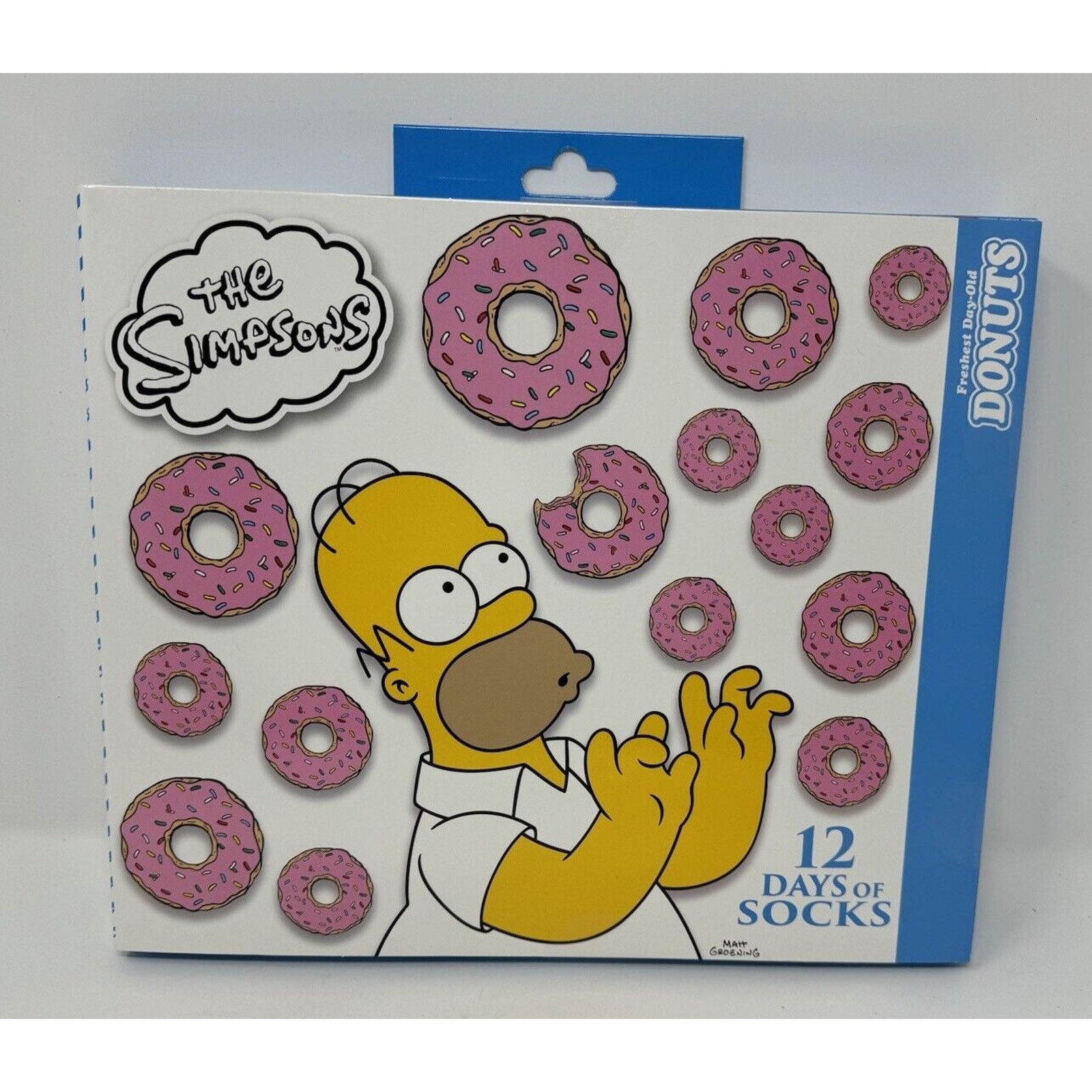 The Simpsons The Simpsons Christmas 12 Days Of Socks 4 Crew 8 Low Cut Size ONE SIZE - 1 Thumbnail