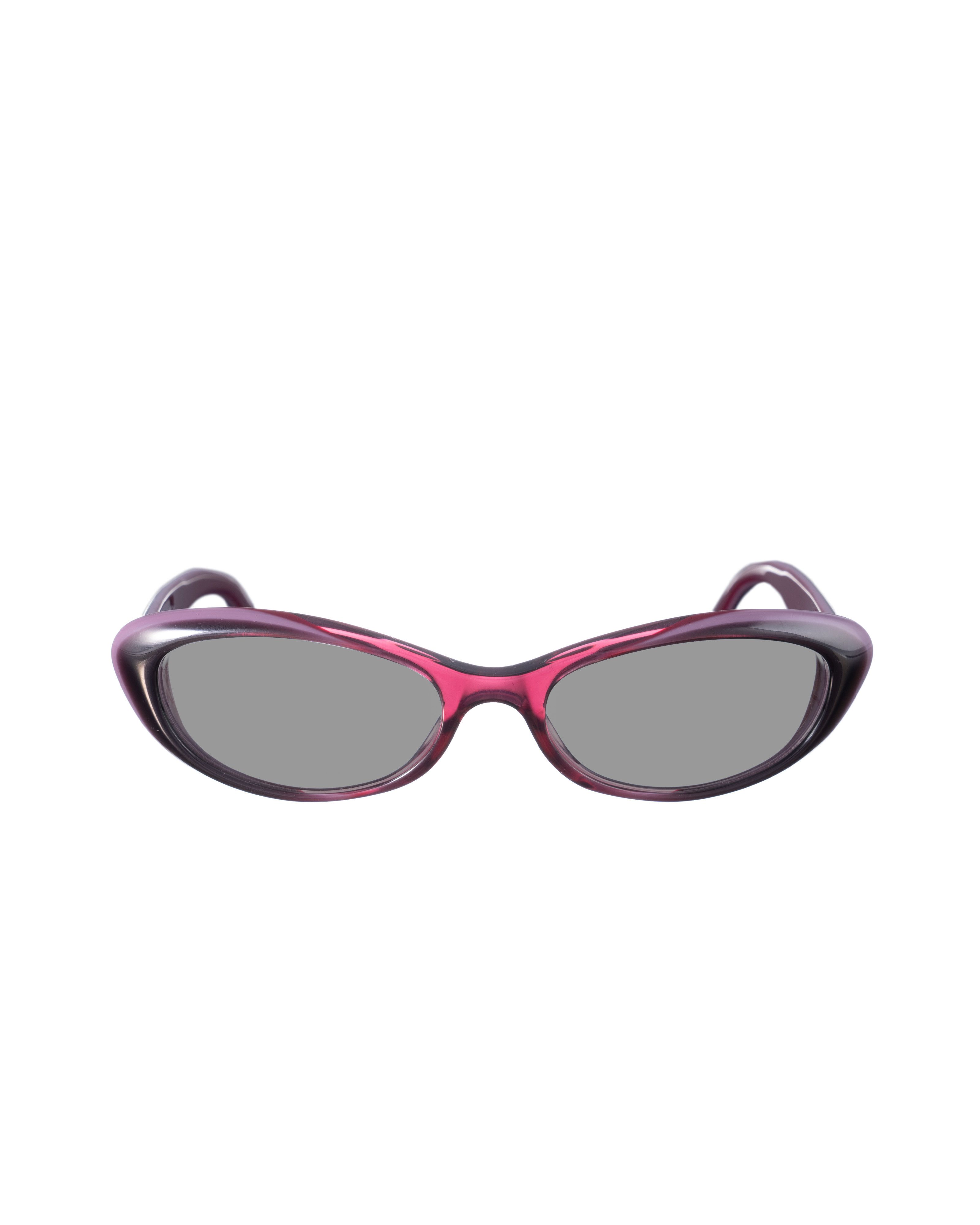Gucci Gucci 00s Burgundy Violet Cat Eye Sunglasses With Heart Size ONE SIZE - 2 Thumbnail