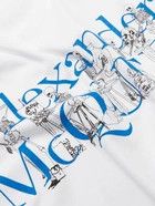 Alexander McQueen o1y1024 T-Shirt In White Size US S / EU 44-46 / 1 - 3 Thumbnail