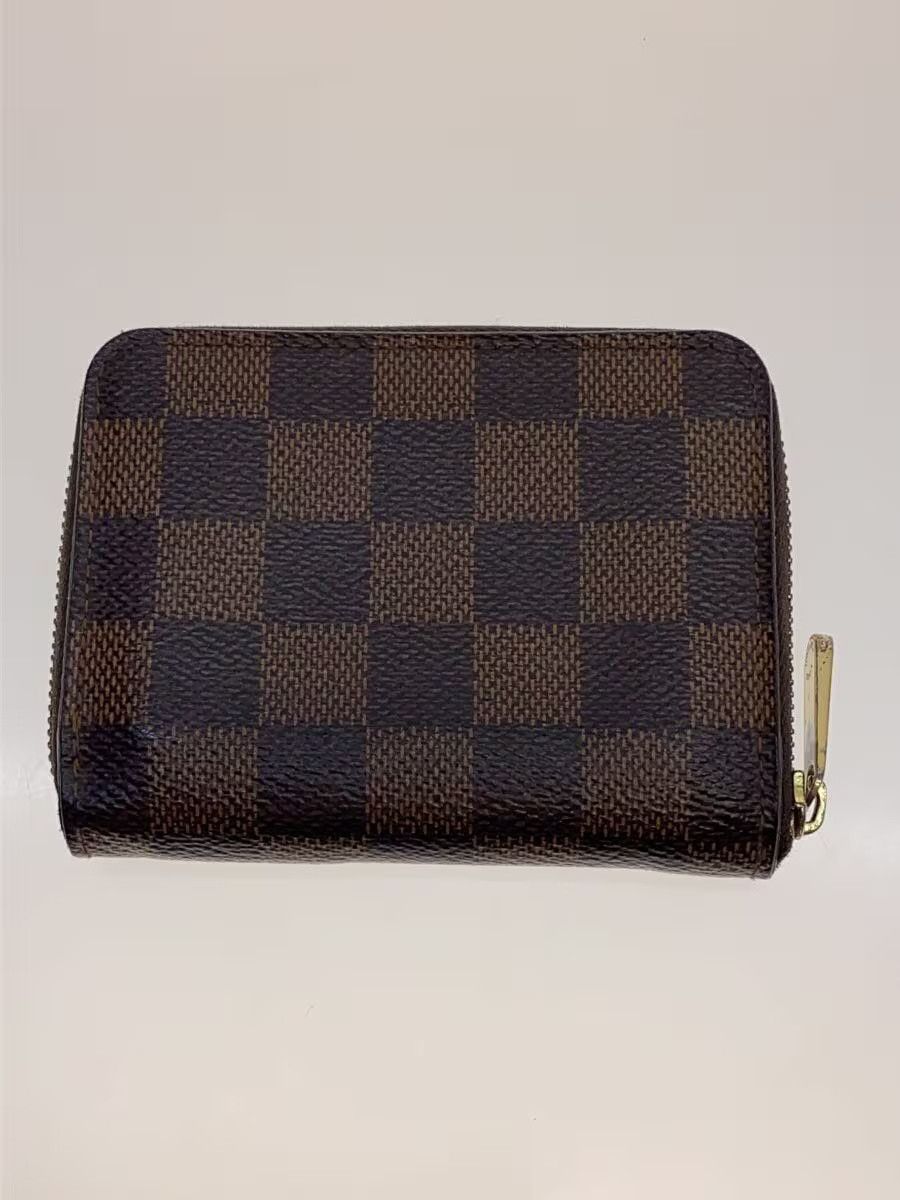 Louis Vuitton Louis Vuitton Leather Coin Case Brown Size ONE SIZE - 2 Thumbnail