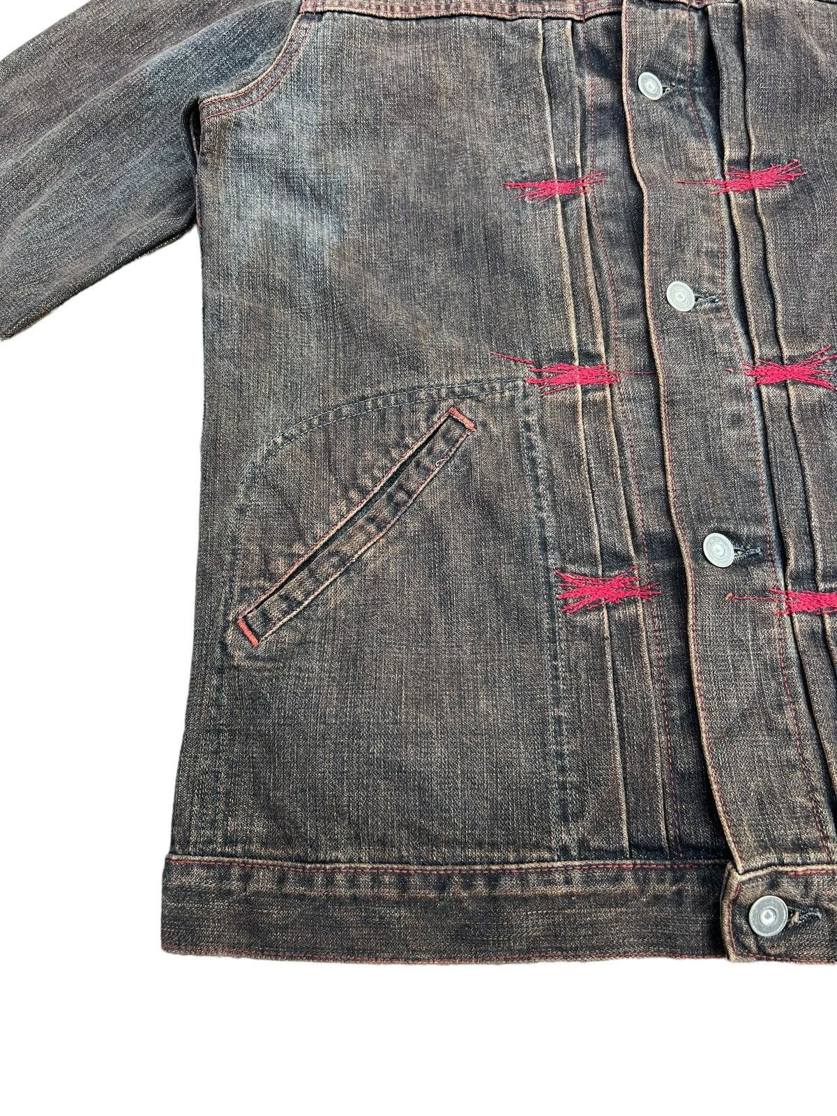 Johnbull Vintage 90s John Bull Japan Waxed Denim Jacket Size US M / EU 48-50 / 2 - 6 Thumbnail