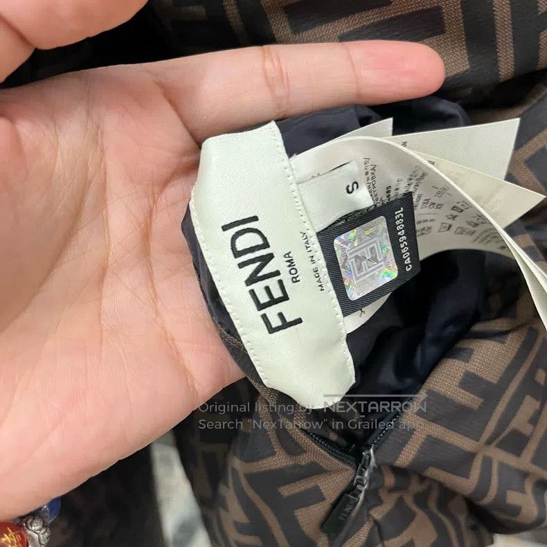 Fendi Fendi Monogram all-over print reversible down jacket Size S / US 4 / IT 40 - 5 Thumbnail
