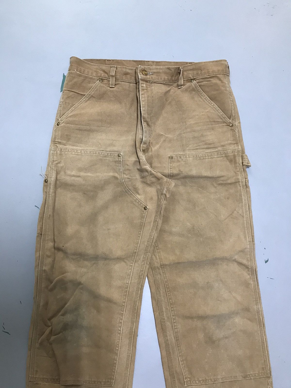 Carhartt 90’s Vintage Carhartt double knee workwear Size US 36 / EU 52 - 4 Thumbnail