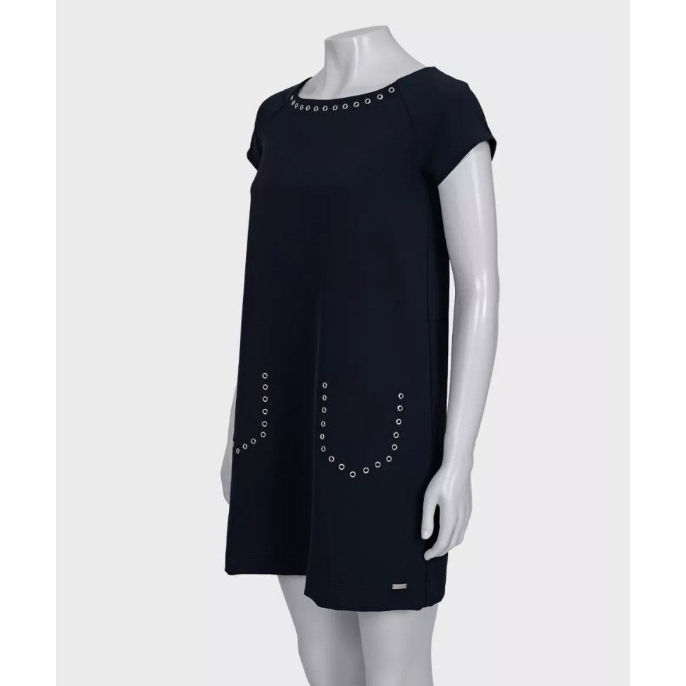 Jean Paul Gaultier Jean Paul Gaultier Blue Straight Dress Sz.XS/S Size XS / US 0-2 / IT 36-38 - 2 Thumbnail