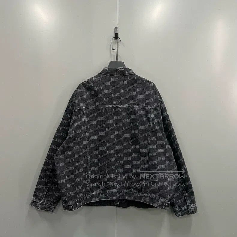 Balenciaga Balenciaga Bulletproof BB Buckle Denim Size US L / EU 52-54 / 3 - 2 Thumbnail