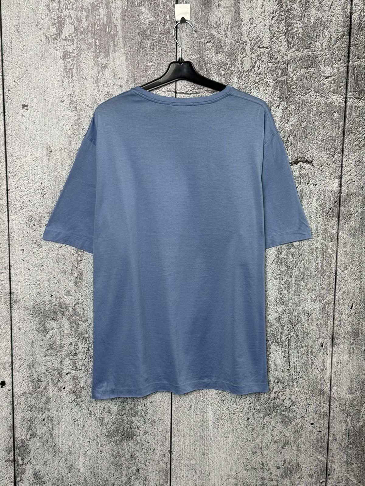 Ralph Lauren Purple Label Ralph Lauren Purple Label Crewneck Blue Tee Made in Italy Size US XL / EU 56 / 4 - 8 Thumbnail