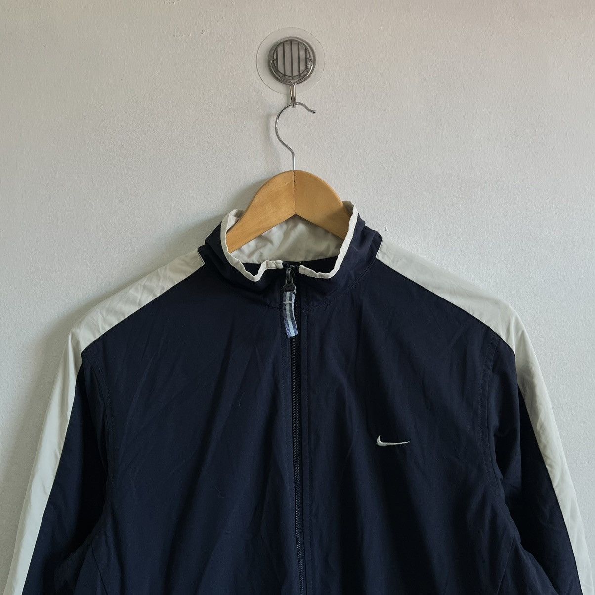 Nike VTG NIKE 90s WINDBREAKER Size US XL / EU 56 / 4 - 2 Thumbnail