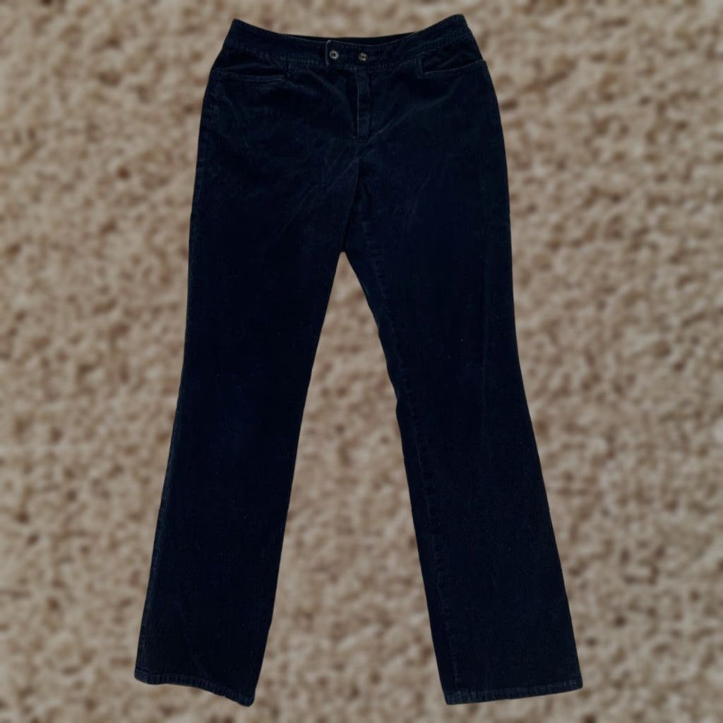 Chaps Chaps Women's Pants Casual Business Cotton Blend Stretch Mid Rise Black Size 4 Size 27" / US 4 / IT 40 - 1 Thumbnail