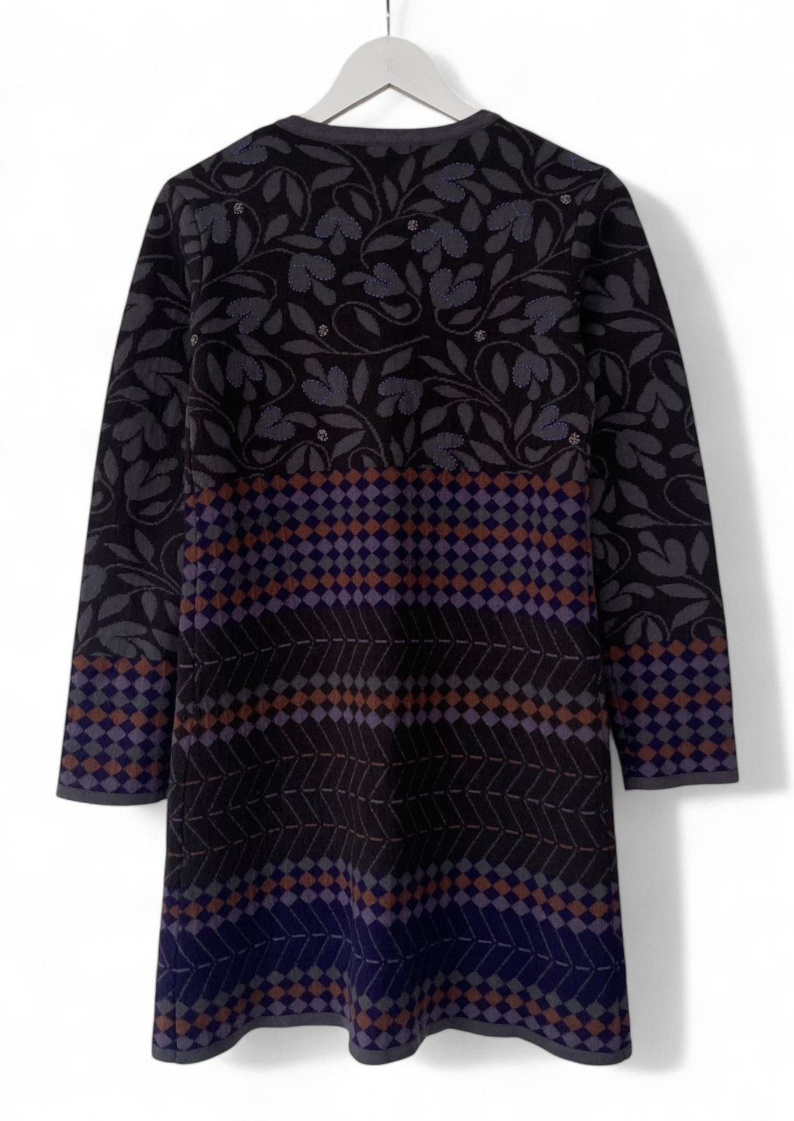 Other Gudrun Sjoden Print Wool Cardigan Sweater Women's Size S Size S / US 4 / IT 40 - 2 Thumbnail