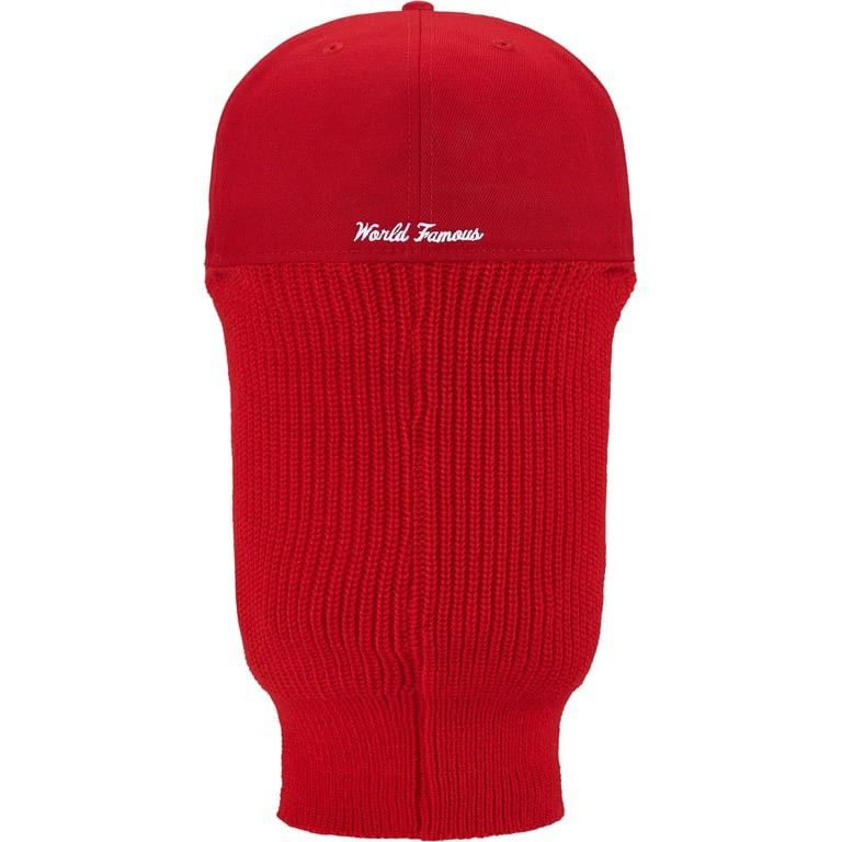 New Era × Supreme Supreme Box Logo New Era 59FIFTY Hat + Balaclava Red 7 3/8 Size ONE SIZE - 4 Thumbnail