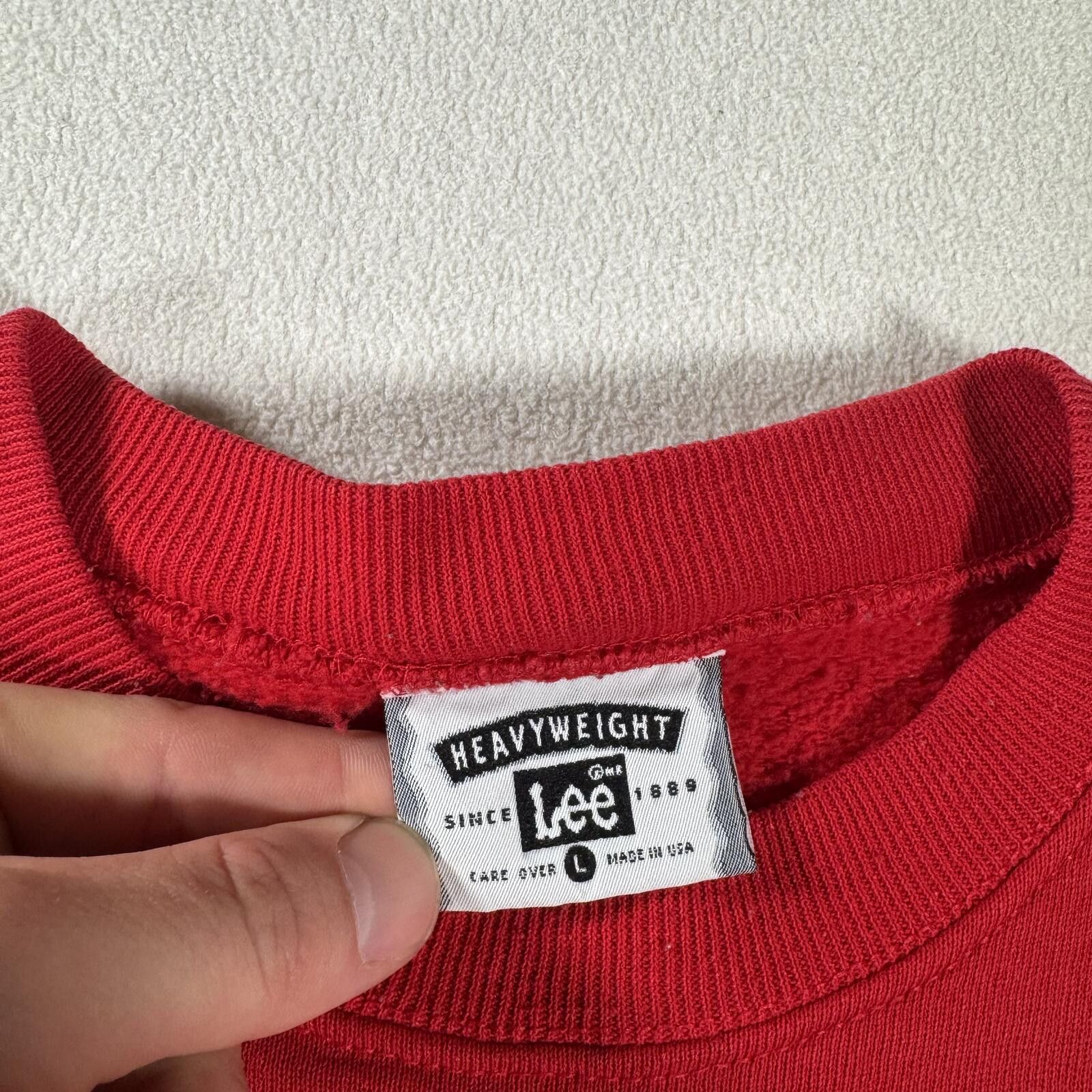 NCAA Vintage 90s Nebraska Spellout Collegiate Sweater Size US L / EU 52-54 / 3 - 5 Thumbnail